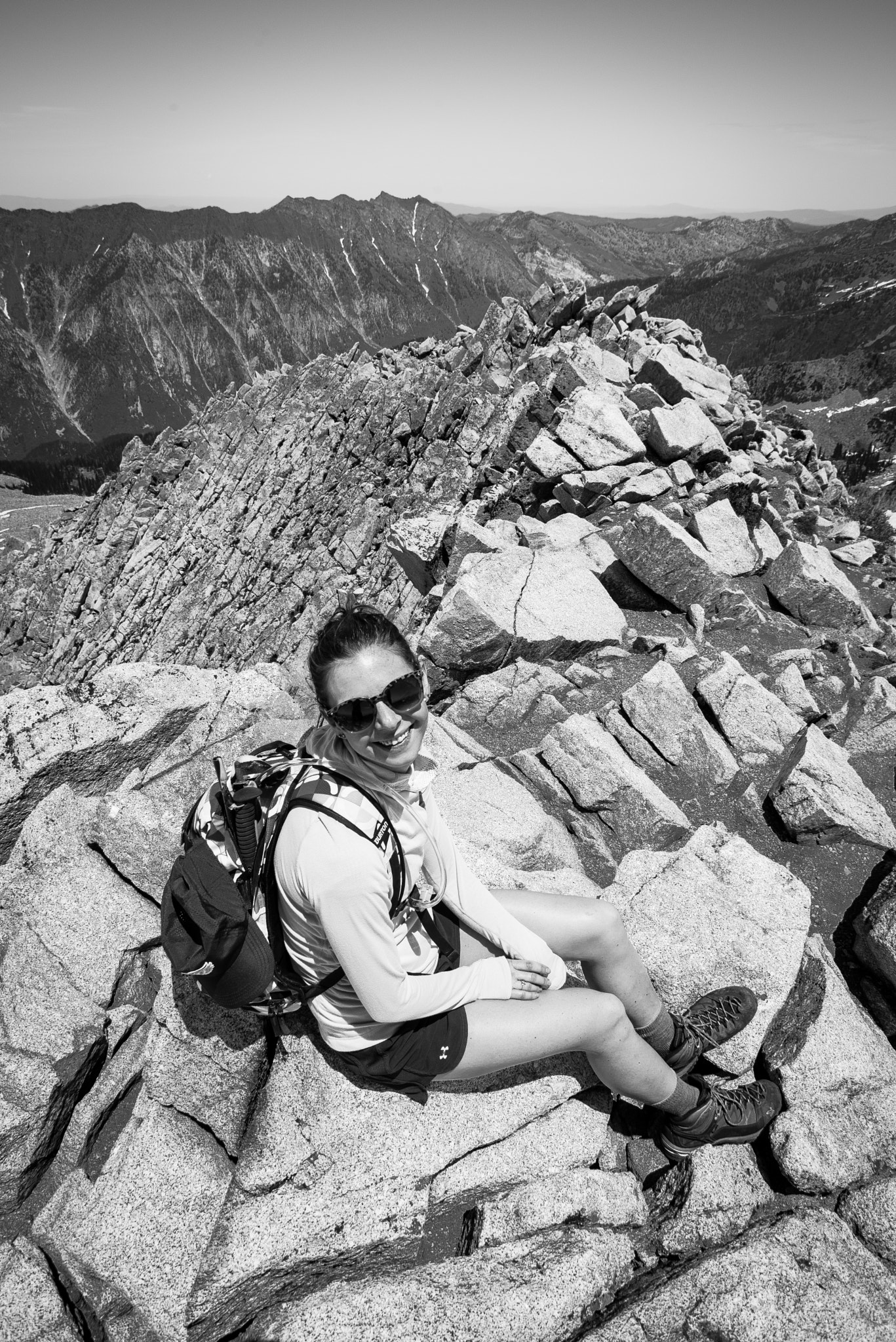 Nikon D600 sample photo. Pfeifferhorn summit, utah photography
