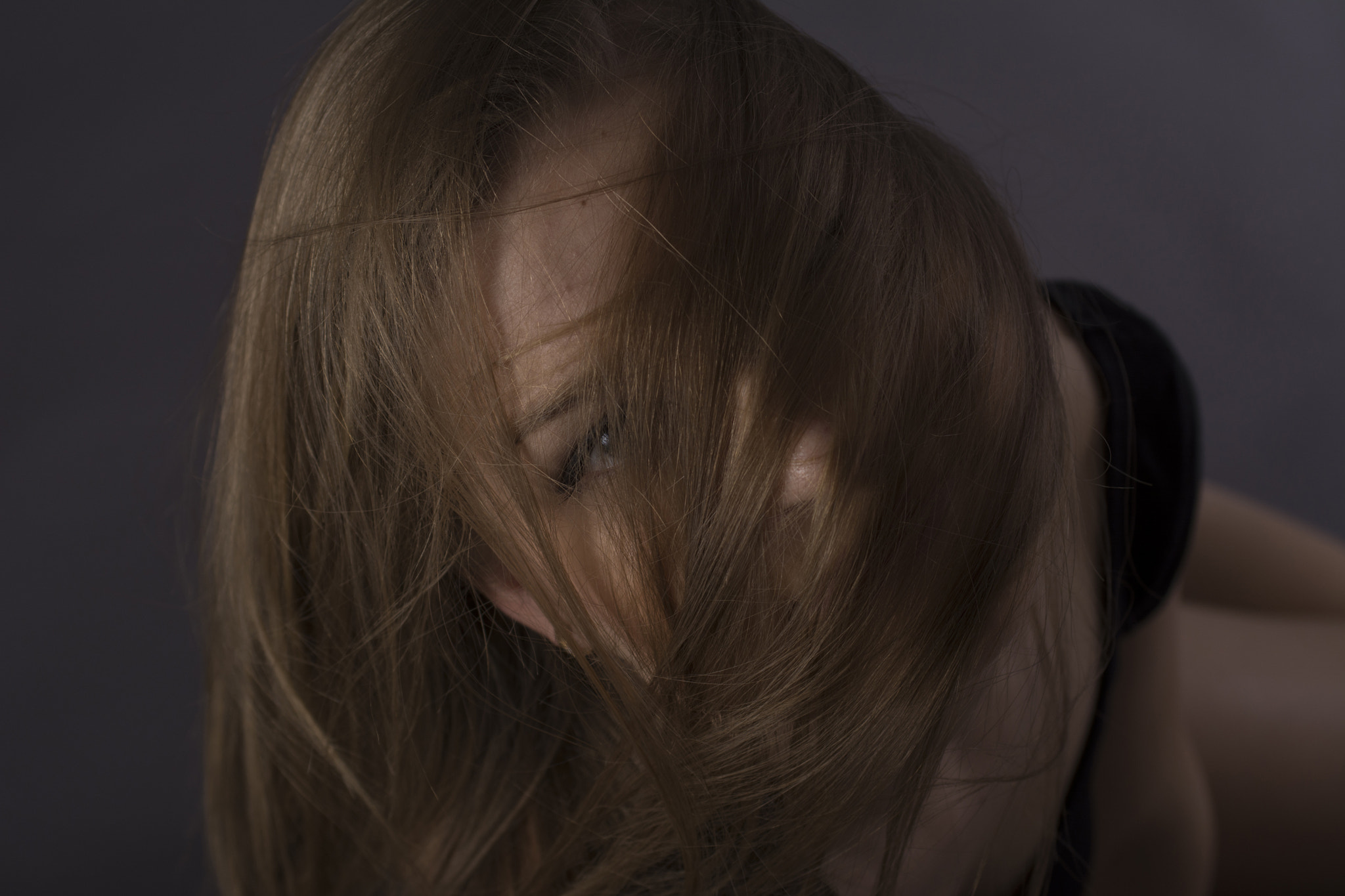 Nikon D7100 + AF Zoom-Nikkor 35-70mm f/2.8 sample photo. Hair photography