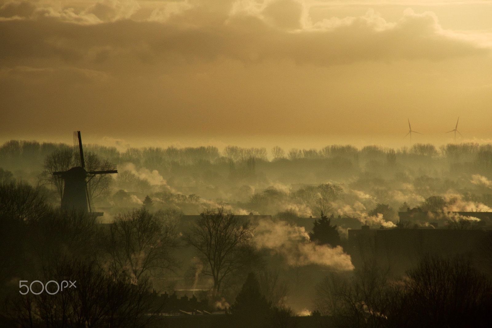 Nikon 1 V2 sample photo. Cold weather sunrise photography