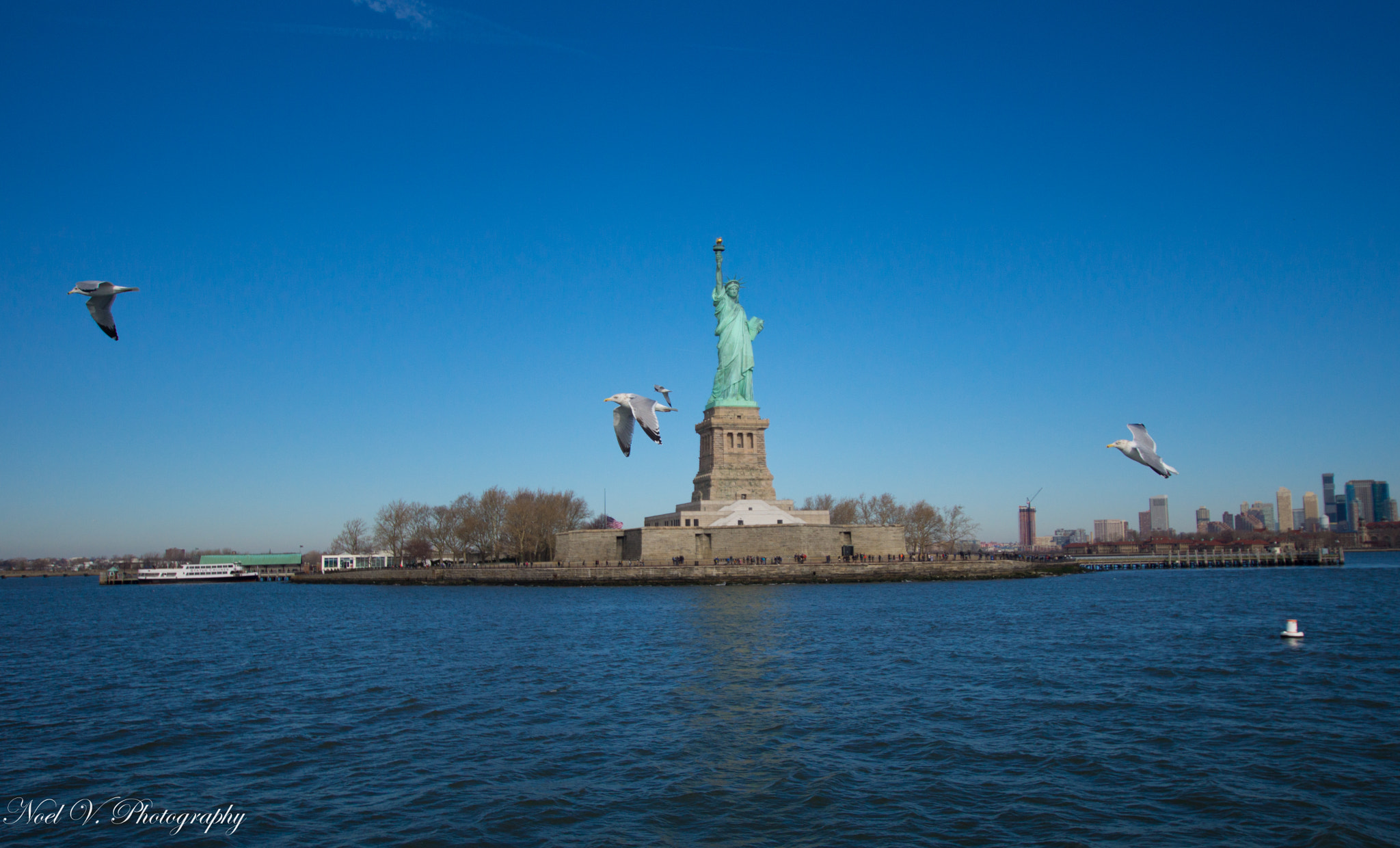 Sony SLT-A65 (SLT-A65V) + 10-20mm F3.5 sample photo. Liberty at a distance photography