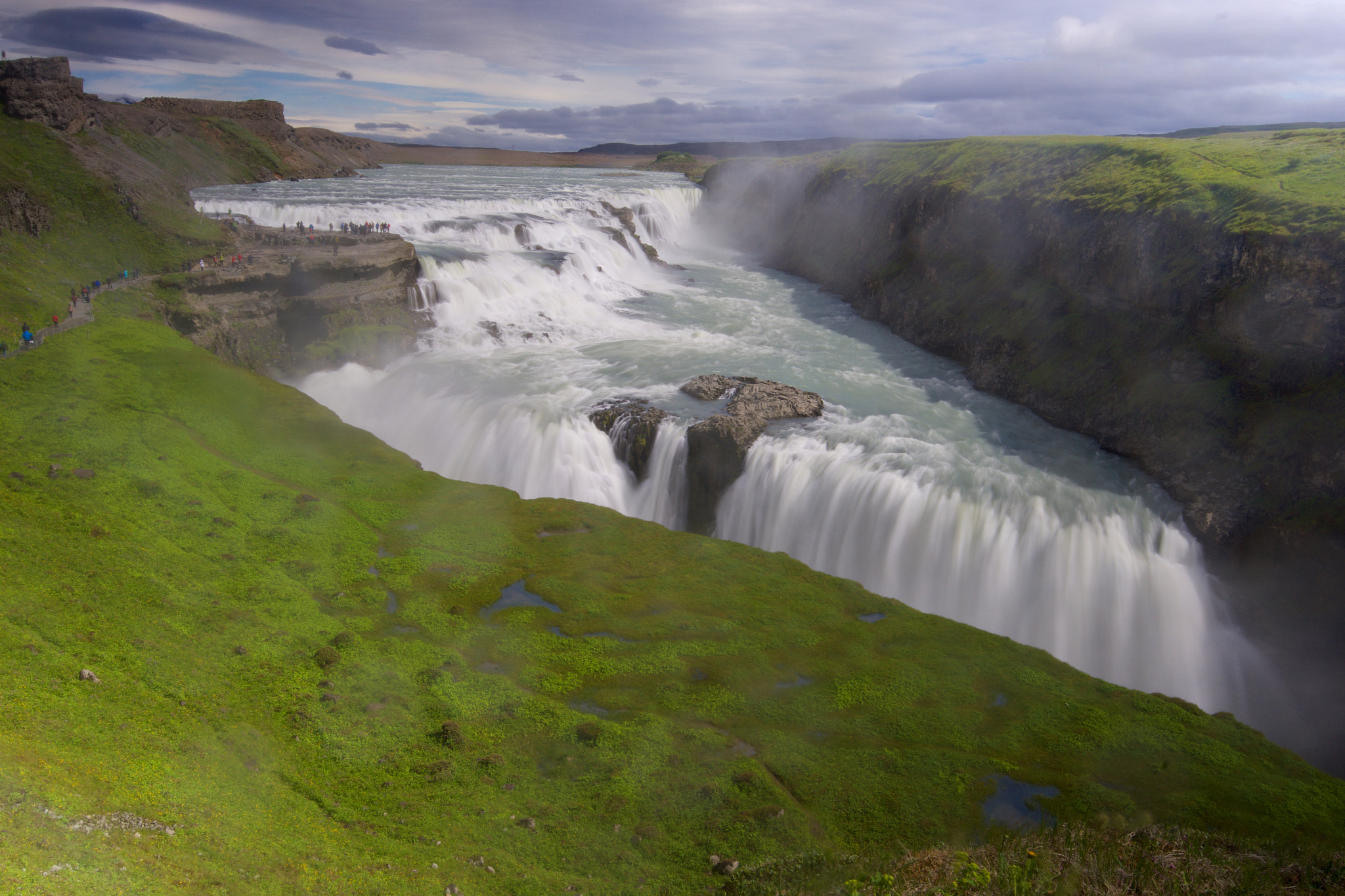 Sony a7 + Sony Vario-Tessar T* FE 16-35mm F4 ZA OSS sample photo. If you like waterfalls, iceland certainly knows how to please you. photography