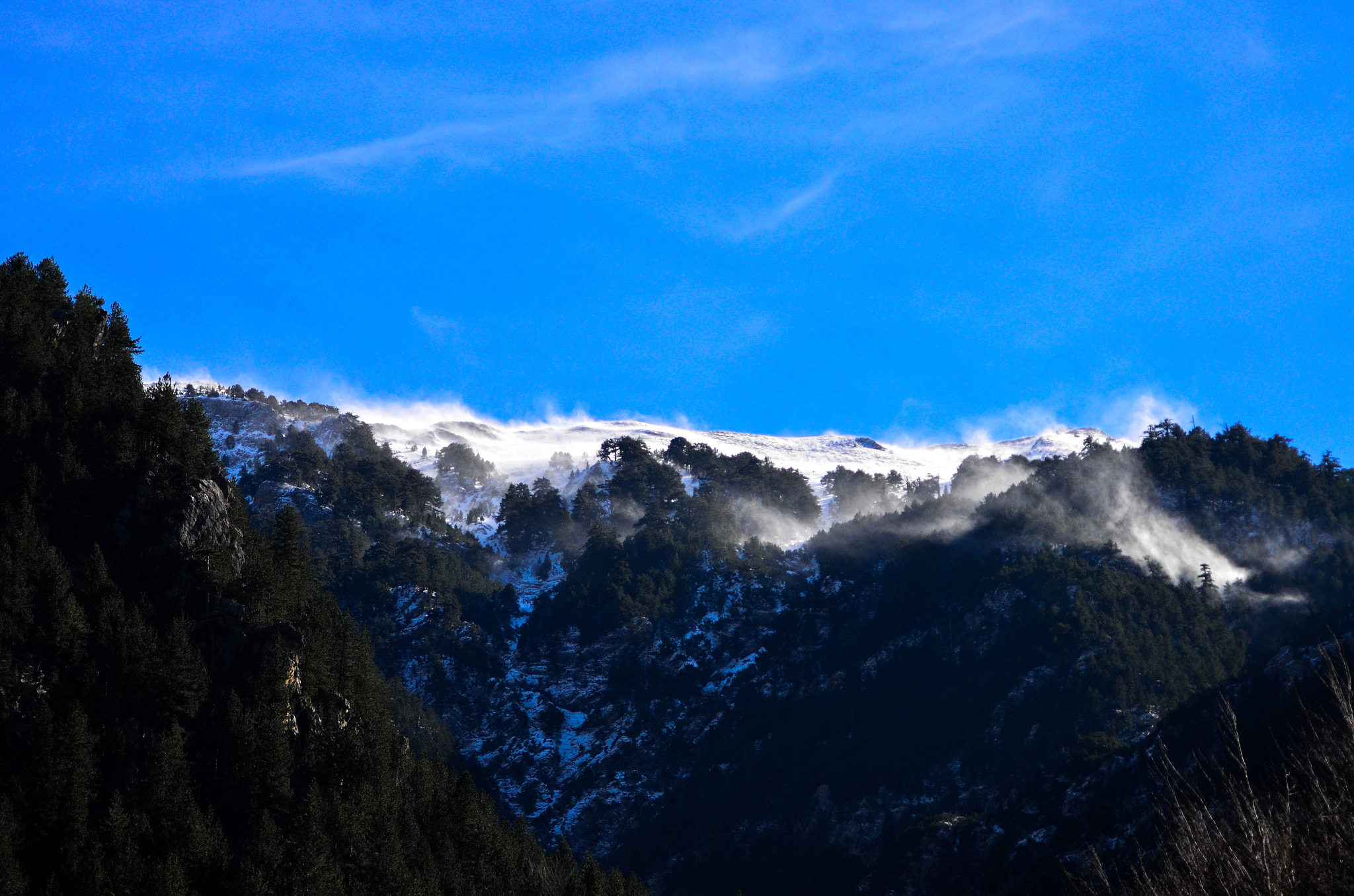AF Zoom-Nikkor 35-80mm f/4-5.6D N sample photo. Windspins on the throne of gods photography