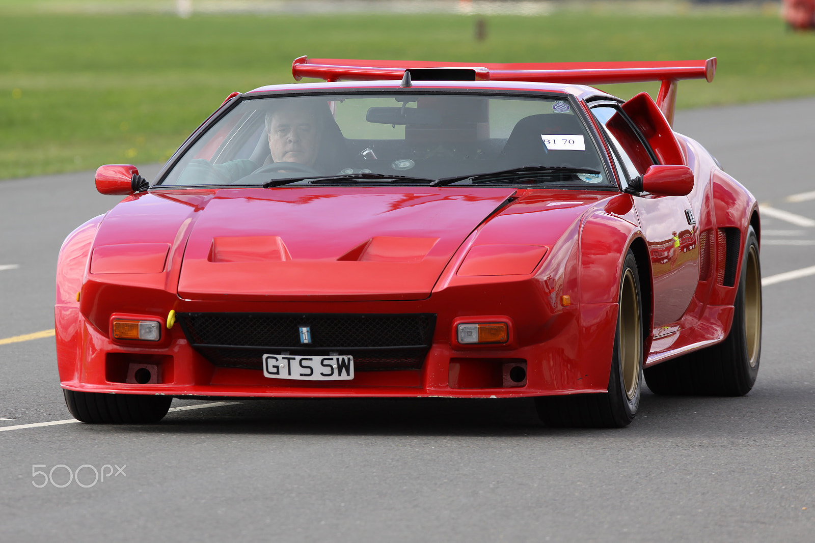 Canon EOS 50D + Sigma 120-300mm F2.8 EX DG HSM sample photo. Gts5w - de tomaso pantera photography