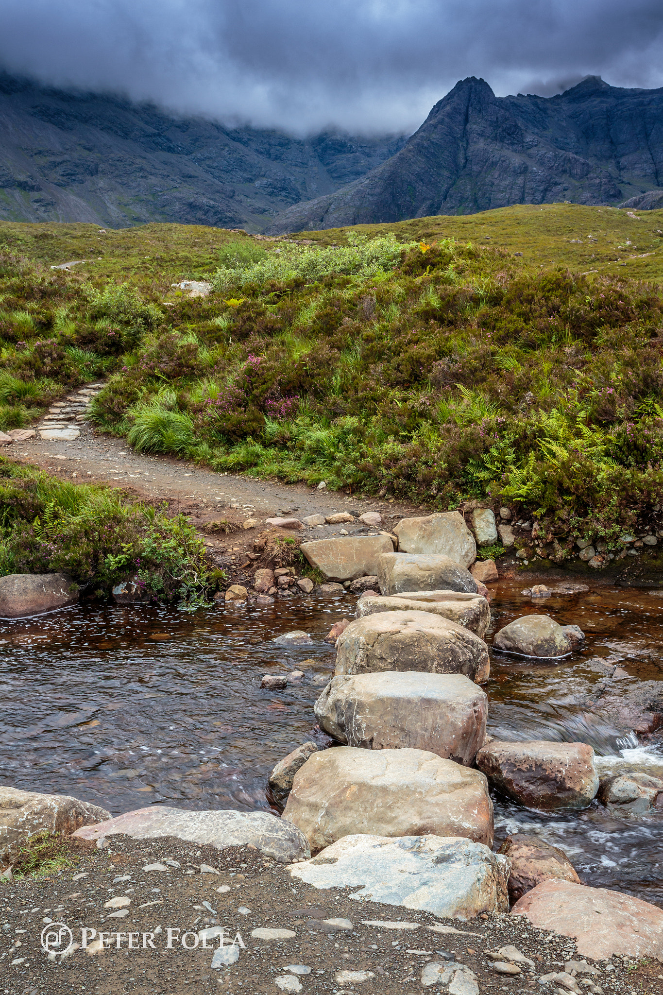 Canon EF 24-70mm F4L IS USM sample photo. Crossing the stream photography