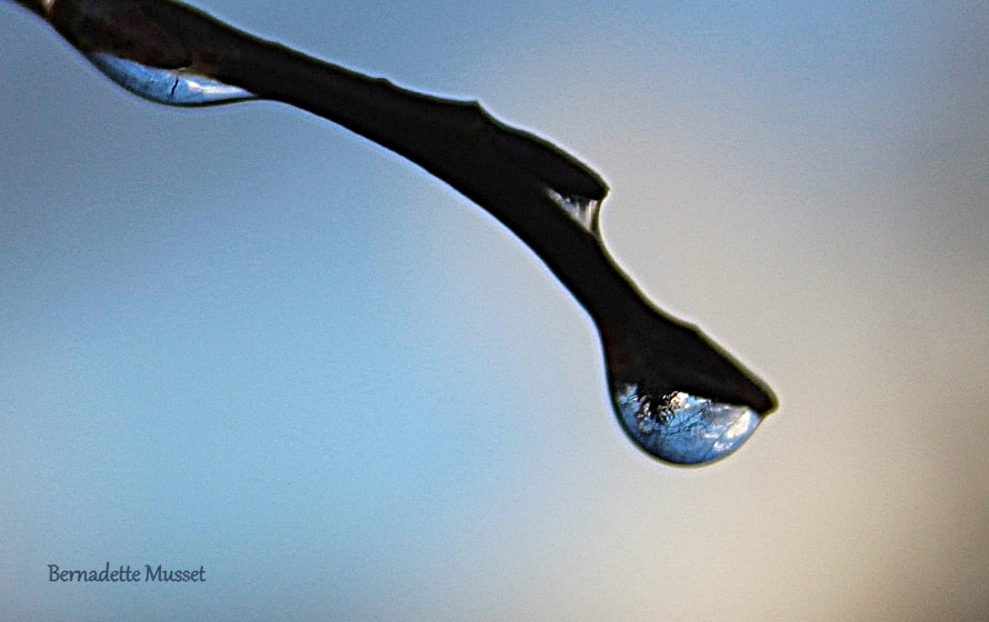 Canon EF-S 18-55mm F3.5-5.6 sample photo. Drop sky dark clouds photography
