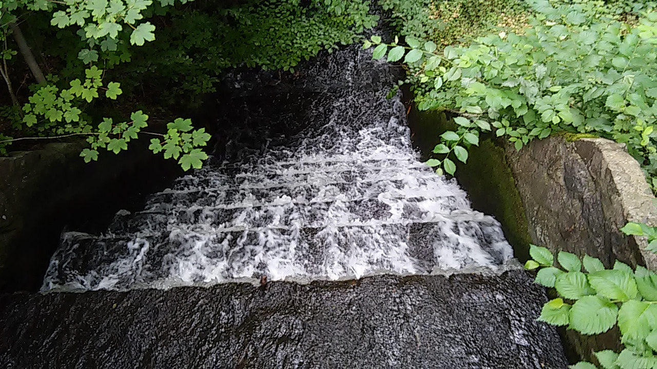 LG D405N sample photo. Waterfall photography