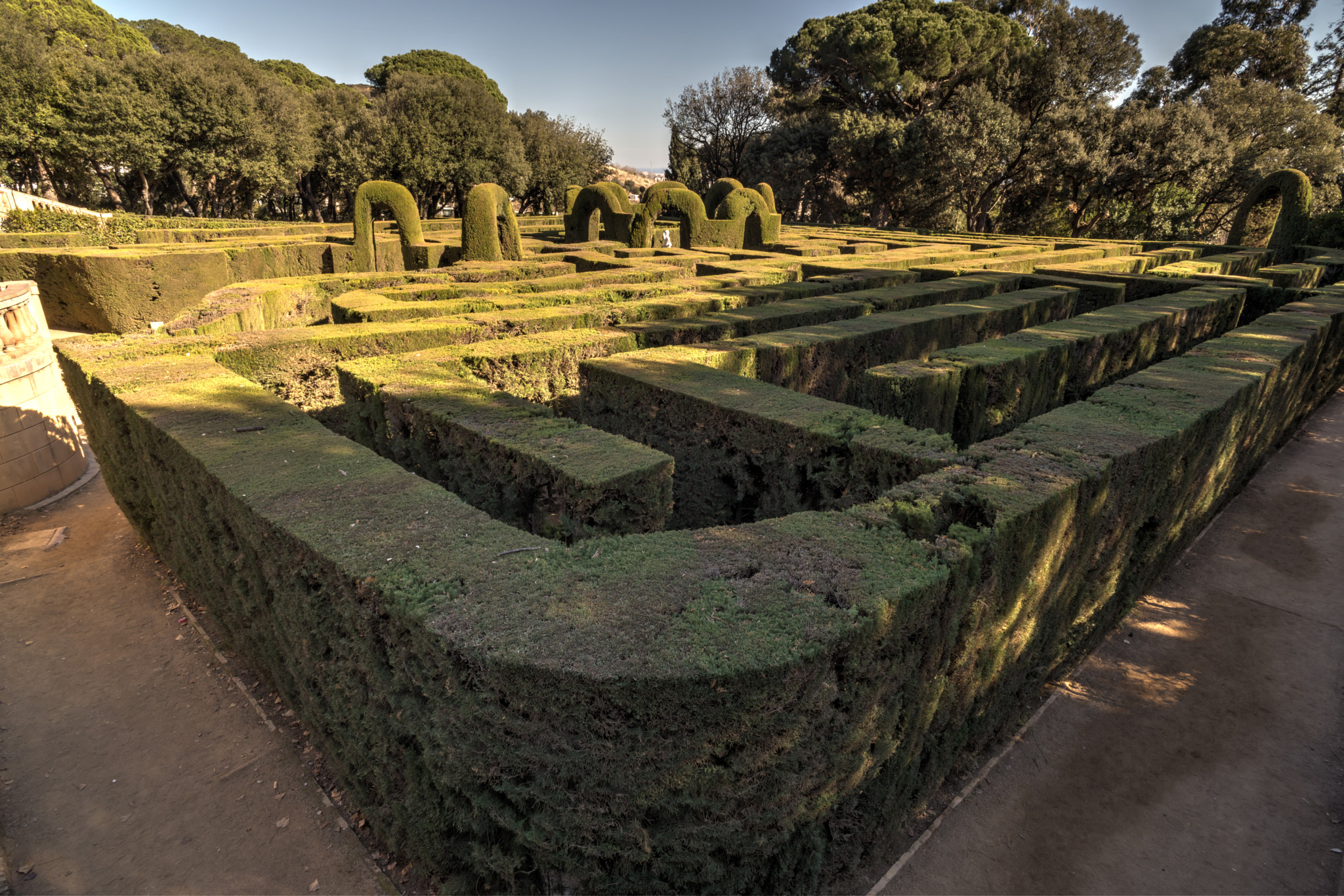 ZEISS Touit 12mm F2.8 sample photo. Parc del laberint d'horta photography