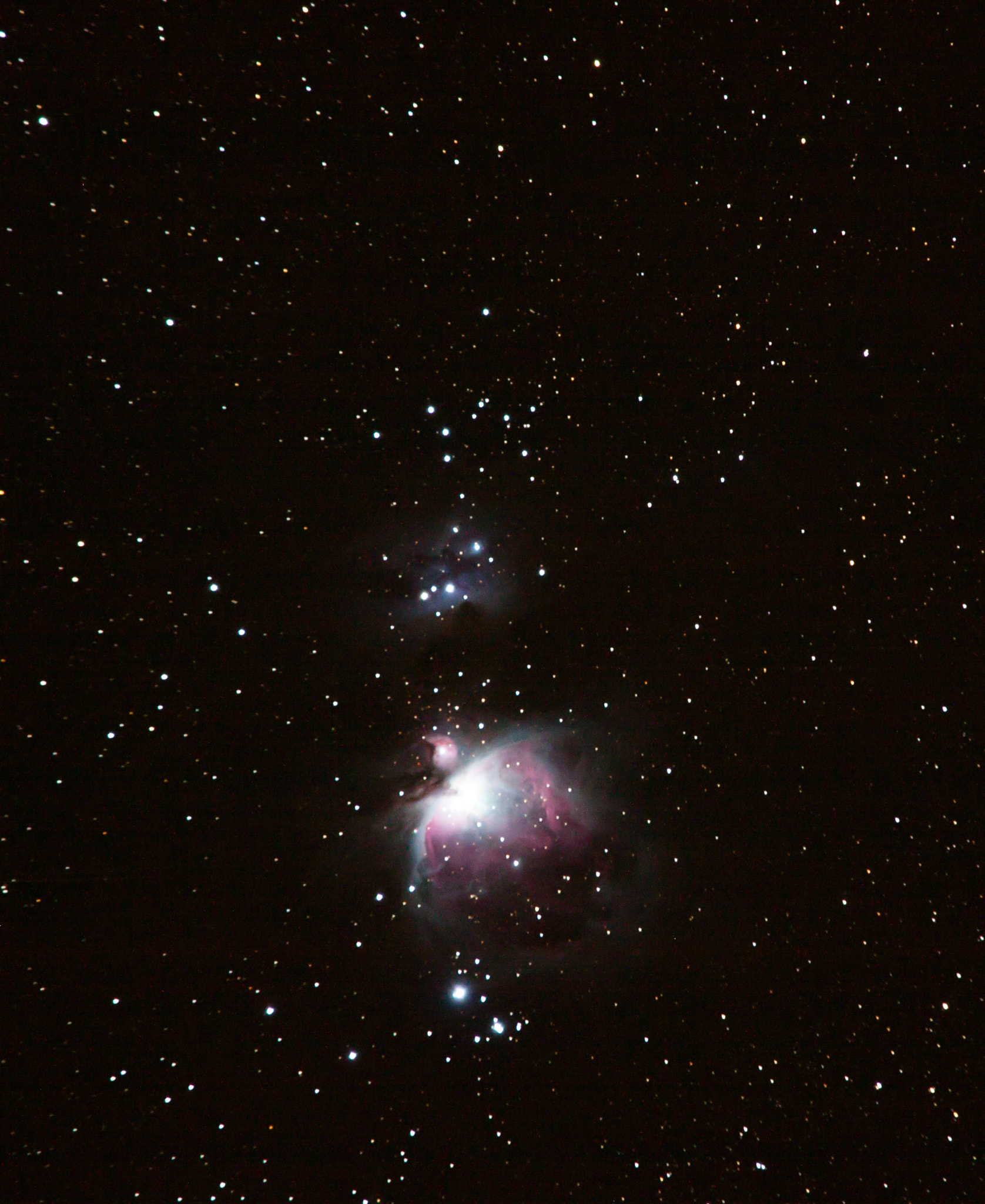 Canon EF 70-200mm F4L USM sample photo. Orion nebula photography