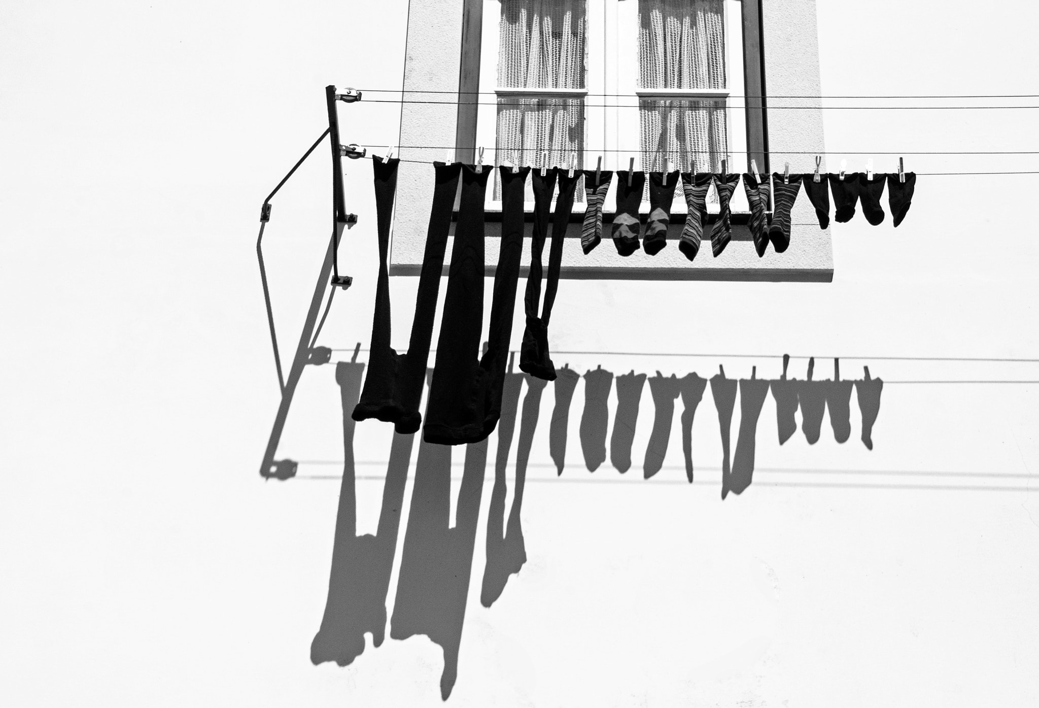 Nikon D40X sample photo. Socks photography