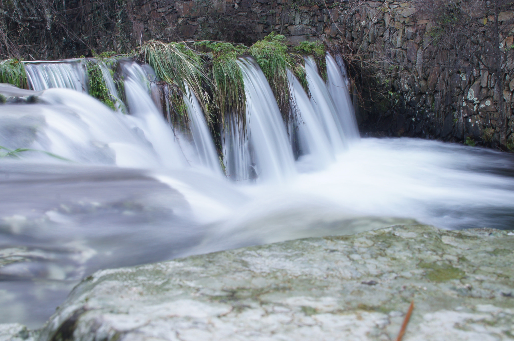 Sony SLT-A55 (SLT-A55V) sample photo. Long waterfall i photography