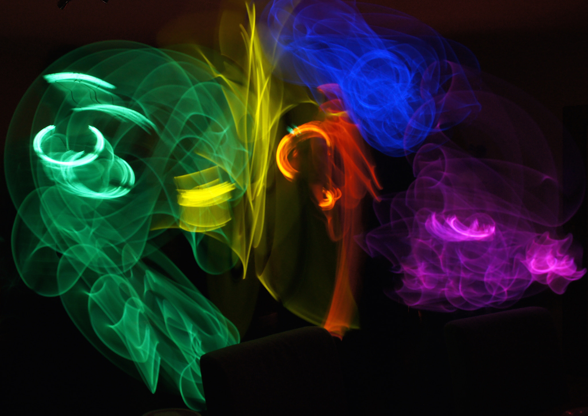 Sony SLT-A55 (SLT-A55V) sample photo. Light painting photography