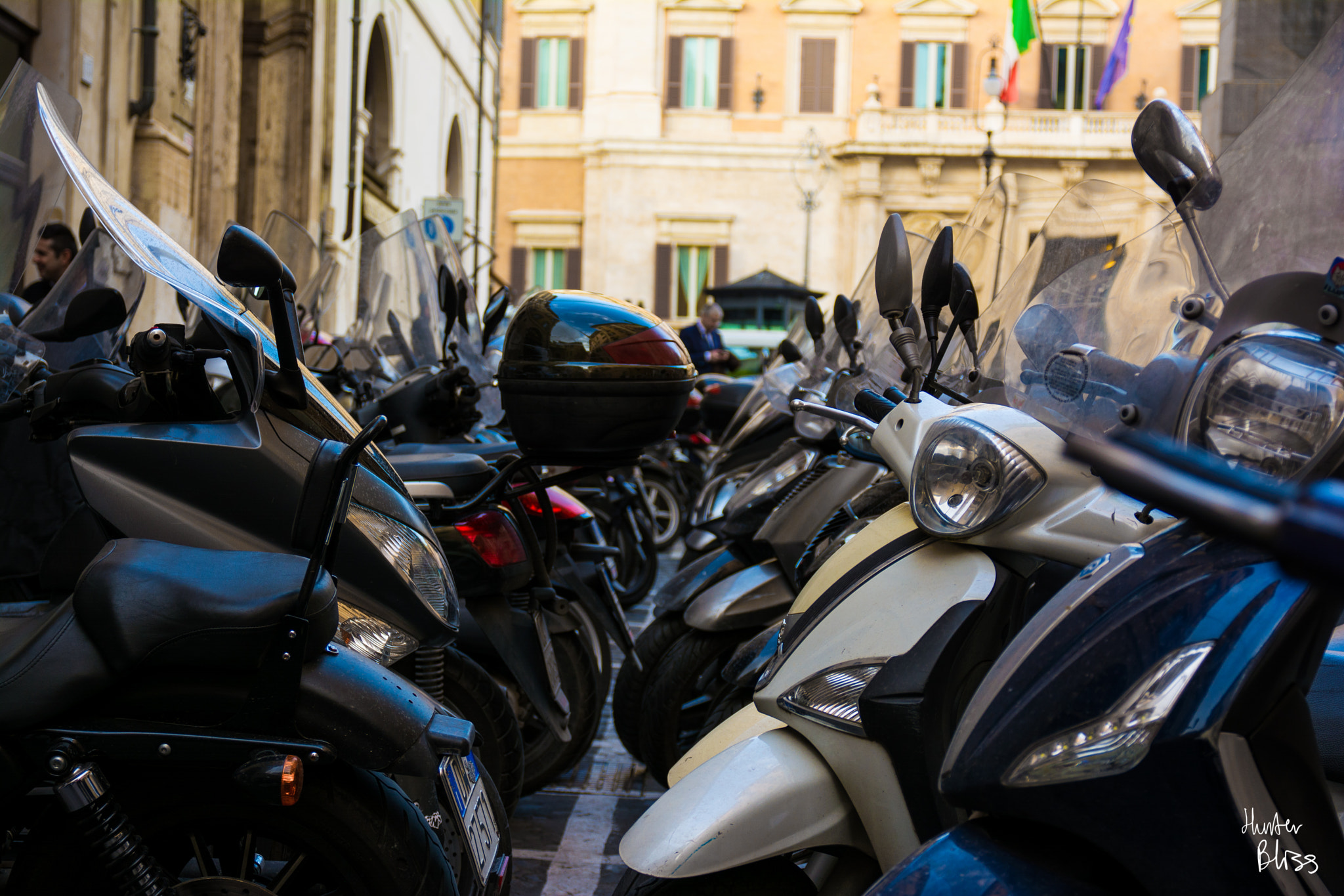Sigma 17-70mm F2.8-4 DC Macro OS HSM | C sample photo. Mopeds in rome photography