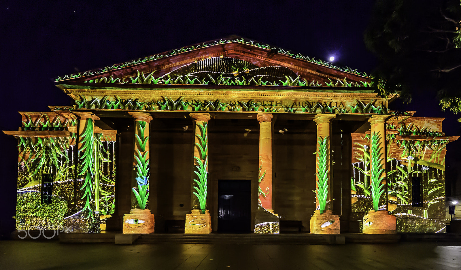 Tamron SP 15-30mm F2.8 Di VC USD sample photo. Light show adelaide photography