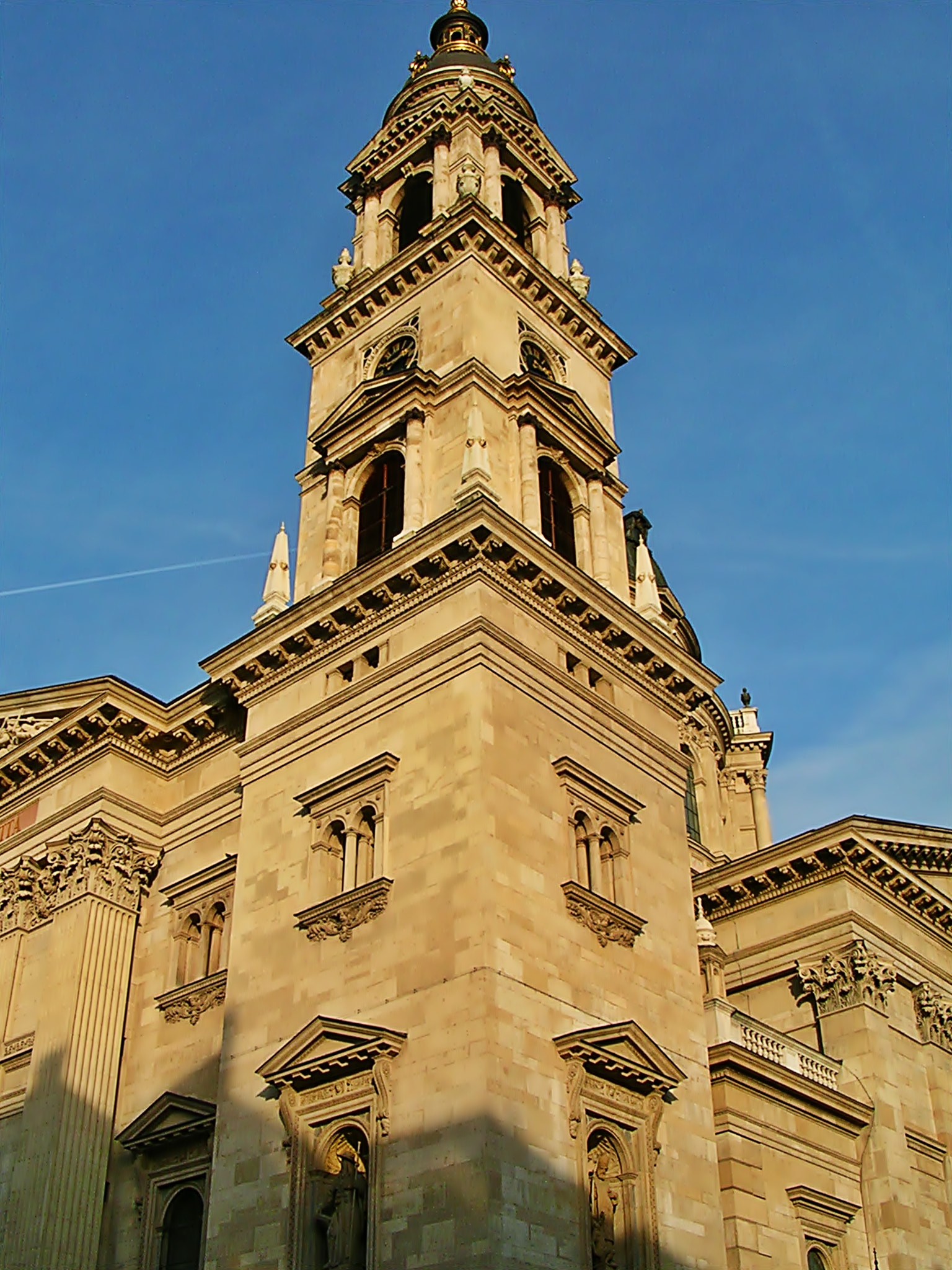 Nikon E3200 sample photo. St. stephen basilica tower - budapest, hungary photography