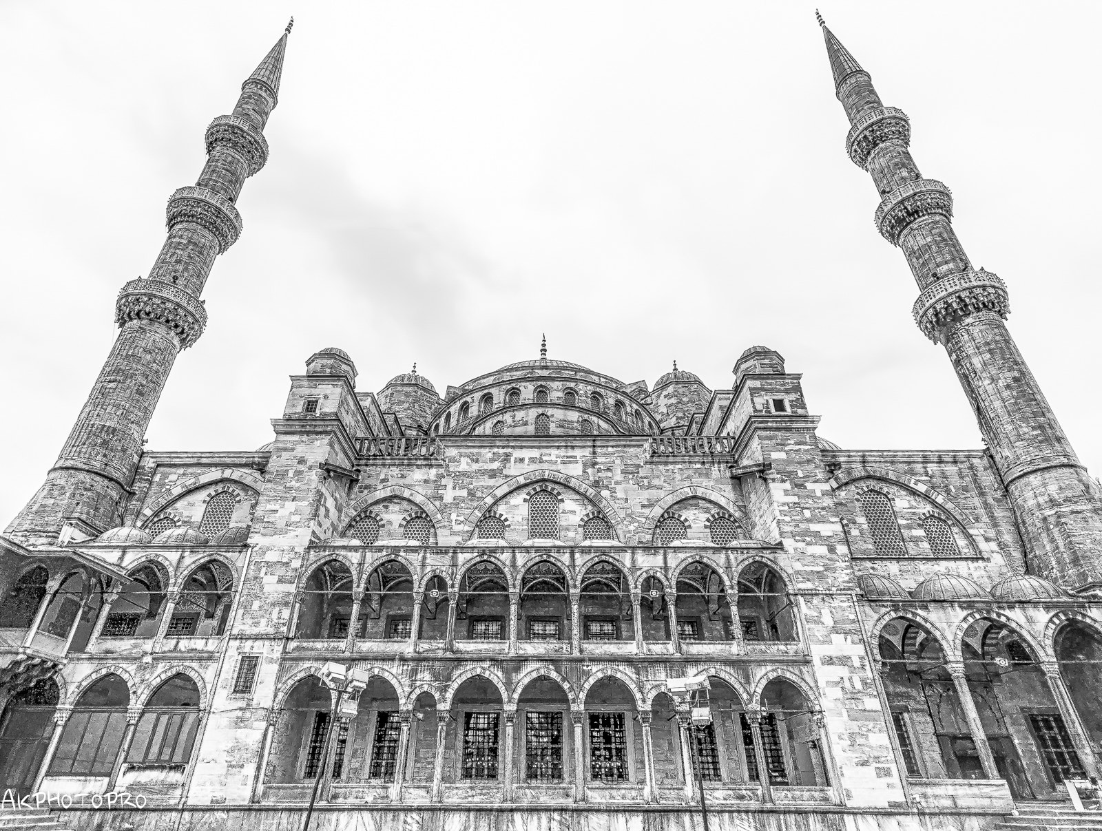 Sigma 10-20mm F4-5.6 EX DC HSM sample photo. Istanbul , the new mosque photography