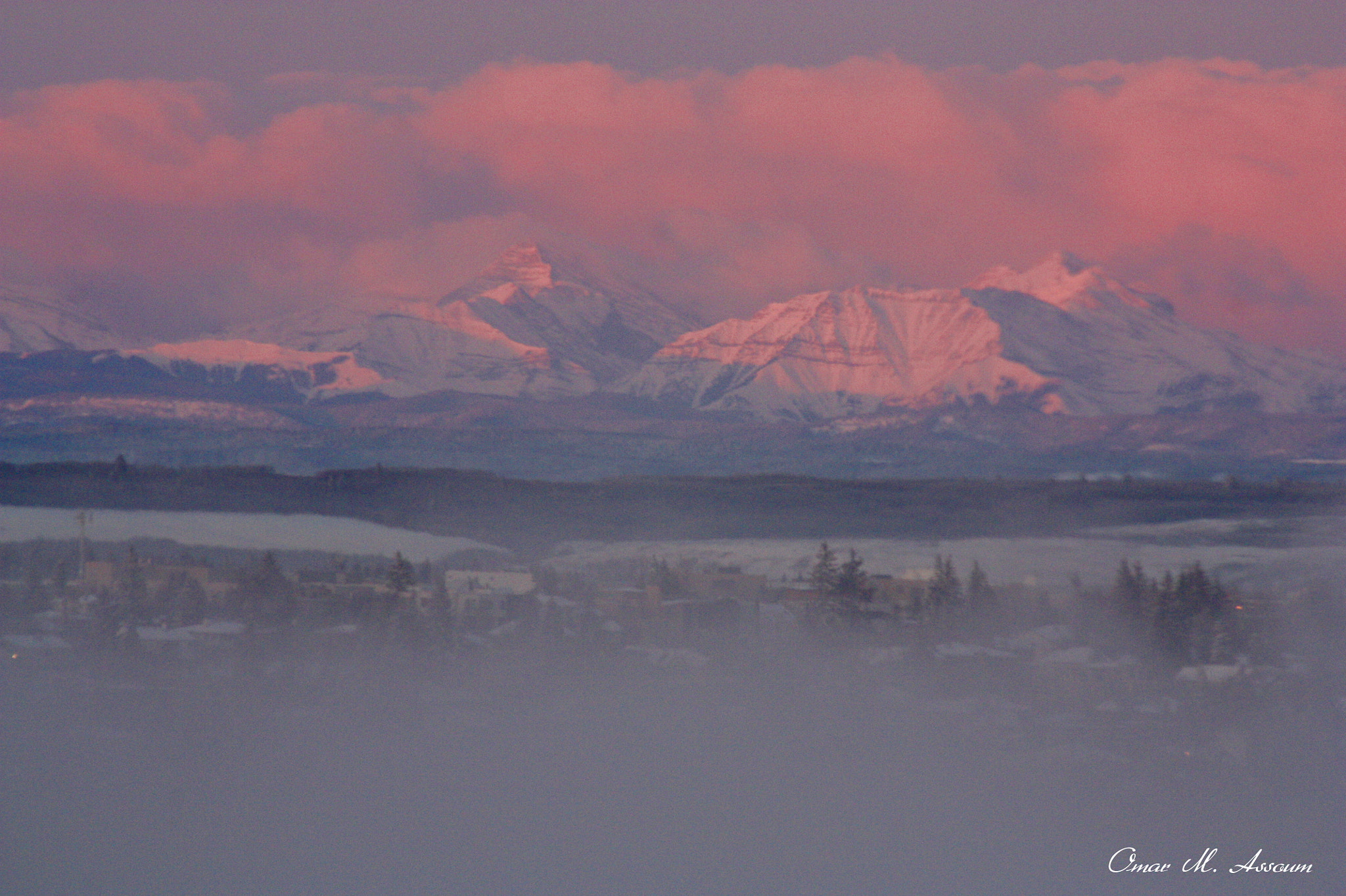 Canon EF 75-300mm F4.0-5.6 IS USM sample photo. Sunrise and fog photography