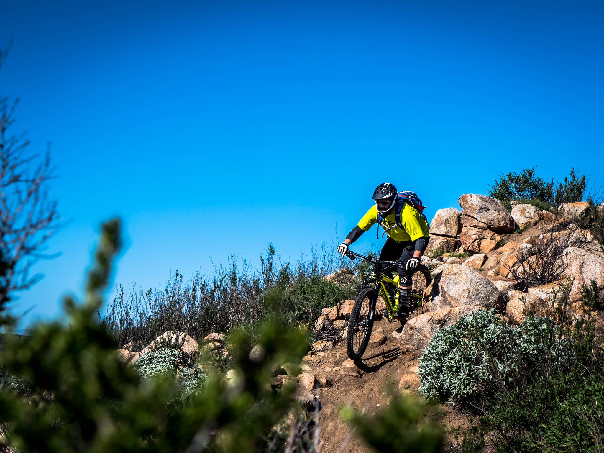 Panasonic Lumix DMC-GH4 sample photo. Temecula enduro commencal photography