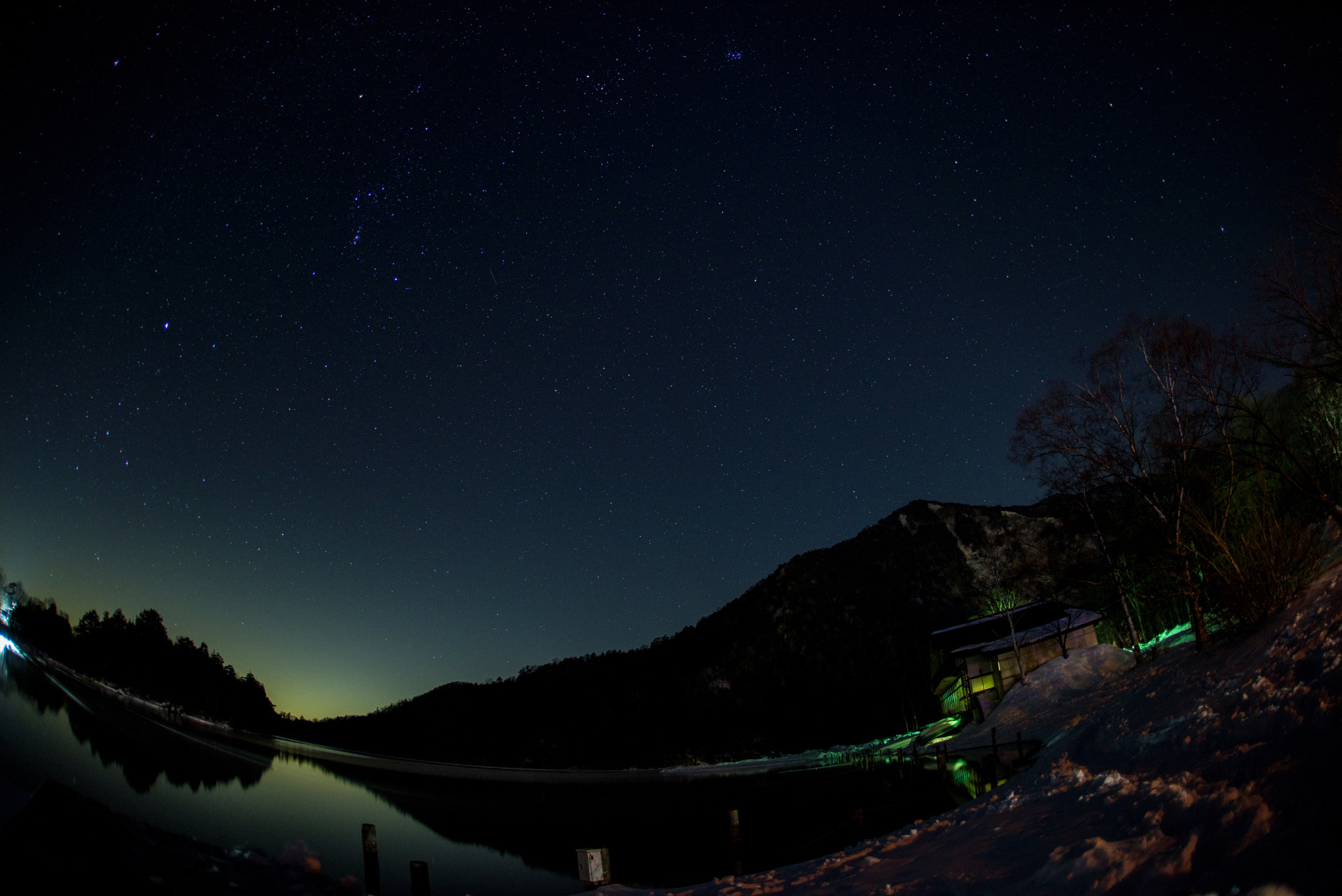 Nikon D810 + Sigma 15mm F2.8 EX DG Diagonal Fisheye sample photo. 日光　星空 photography