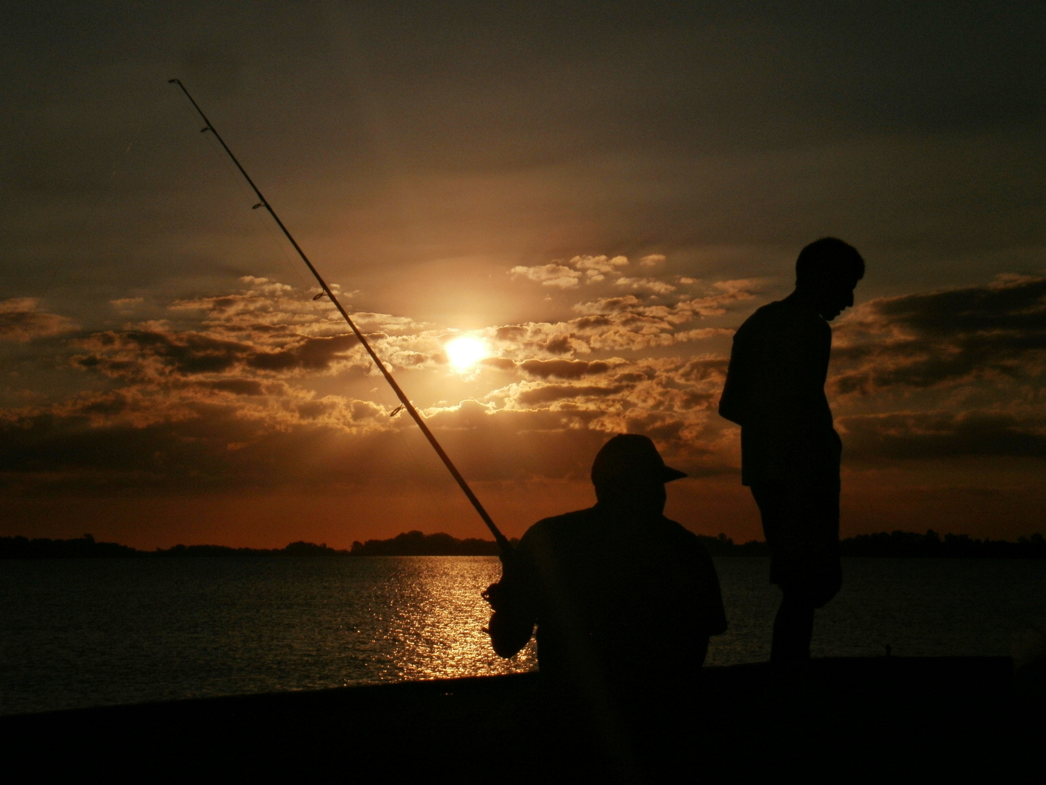 Olympus FE4020,X940 sample photo. Fishing photography