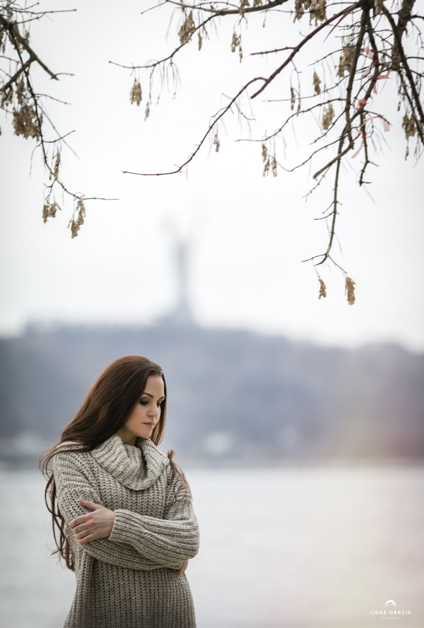 Canon EOS 5DS + Canon EF 135mm F2L USM sample photo. Winter sadness photography