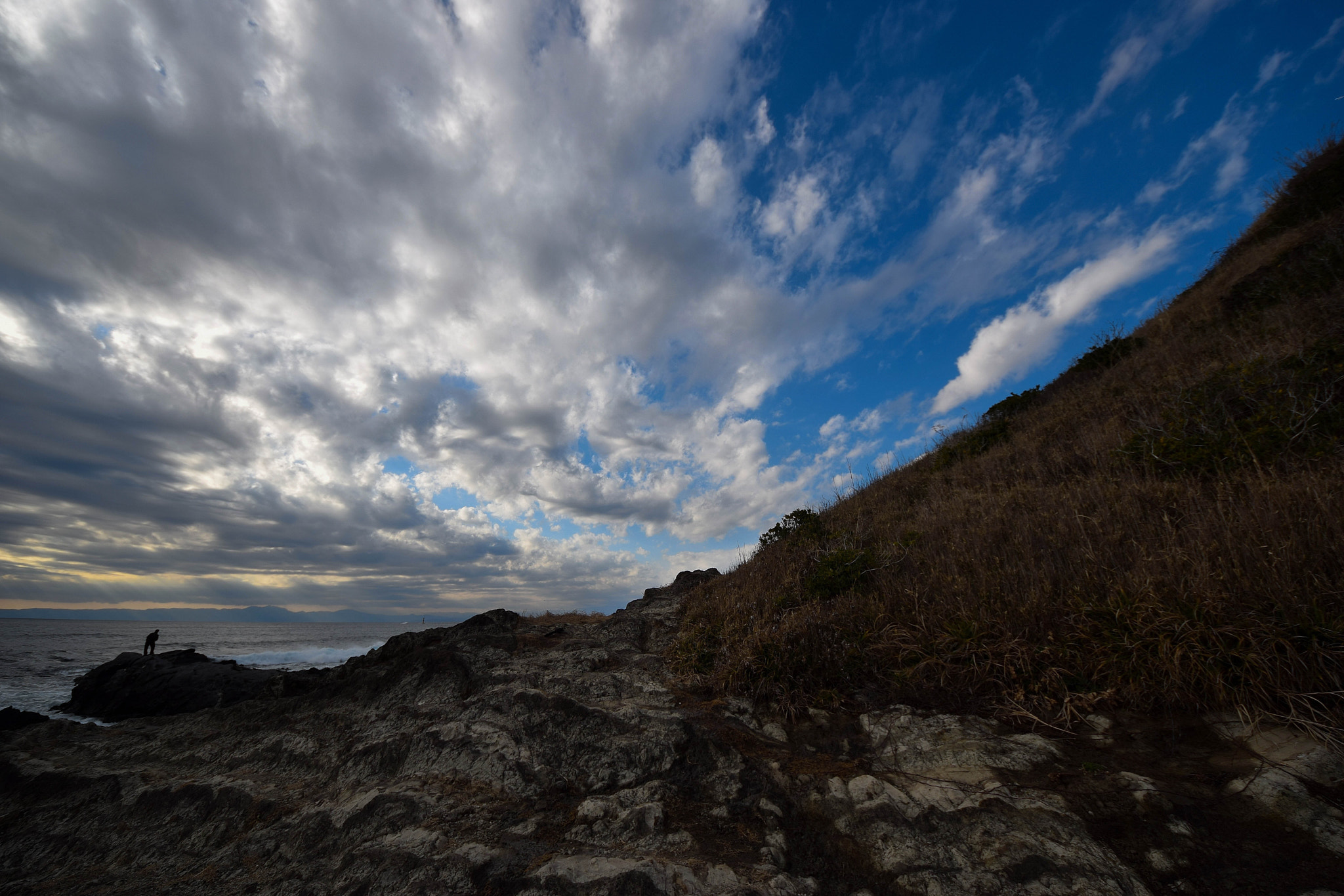 Sigma 8-16mm F4.5-5.6 DC HSM sample photo. Arasaki coast 20160221 photography