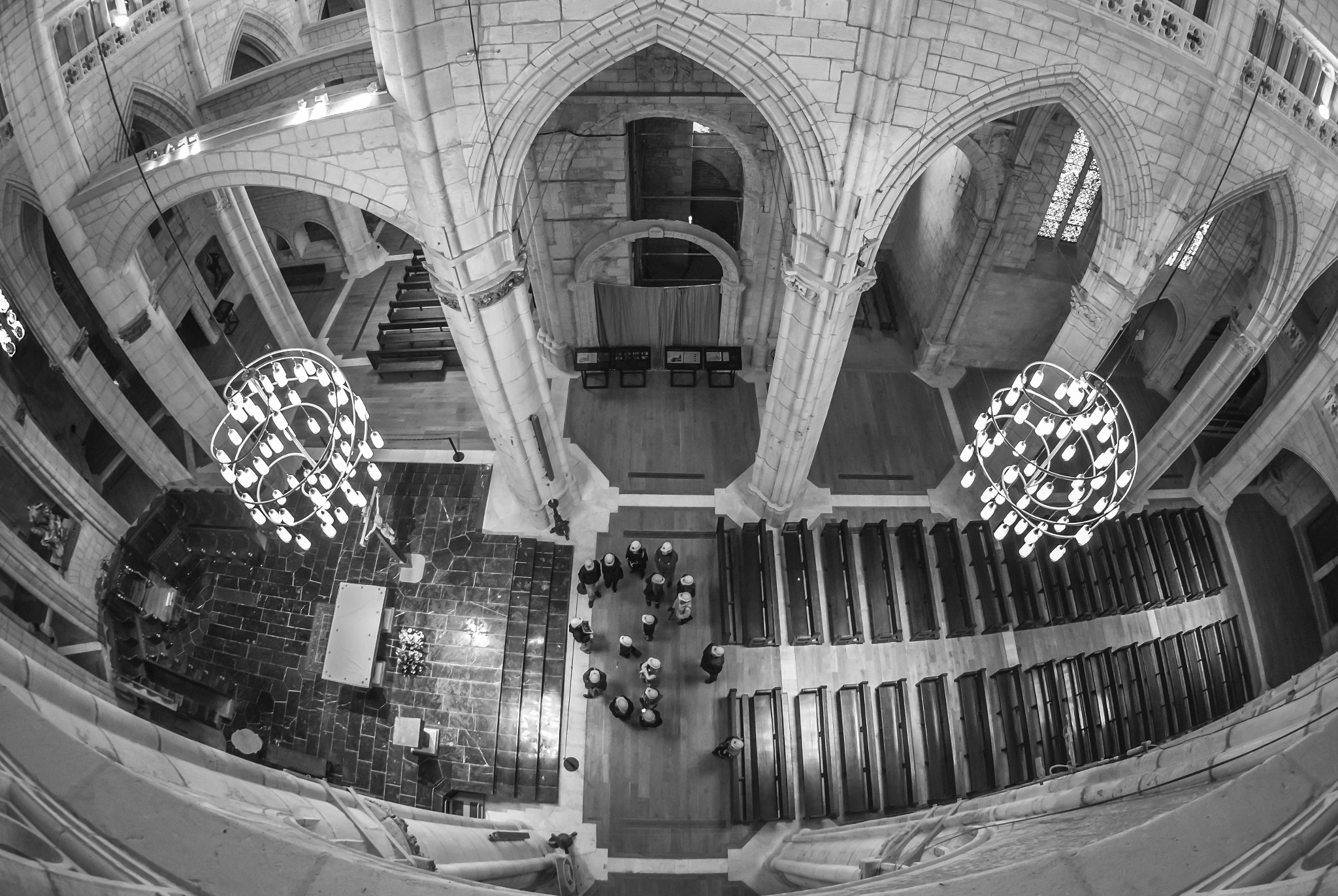 Nikon AF DX Fisheye-Nikkor 10.5mm F2.8G ED sample photo. Catedral de santa maría, vitoria-gasteiz photography