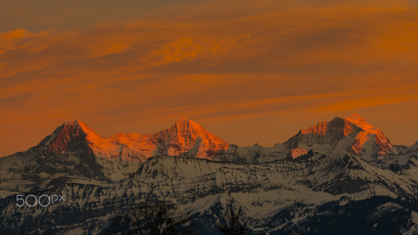 Minolta/Sony AF 70-200mm F2.8 G sample photo. Alpenglühn photography