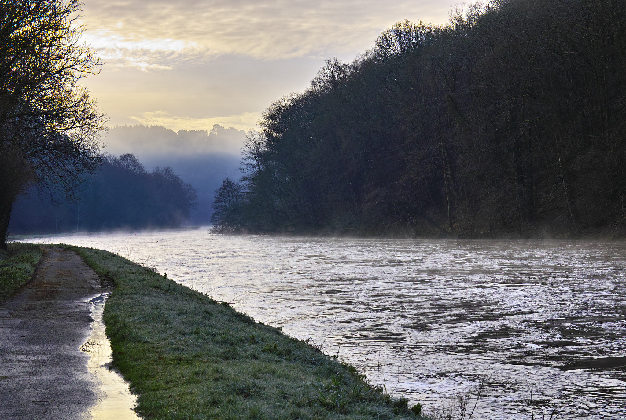 Sigma SD1 Merrill sample photo. Morning on the blavet 01 photography