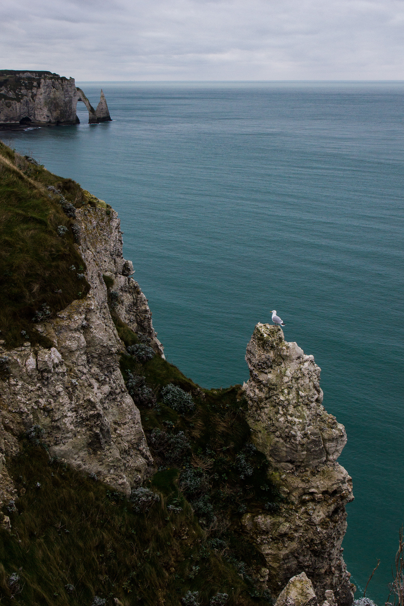 Canon EF 24-70mm F4L IS USM sample photo. Amazing Étretat photography