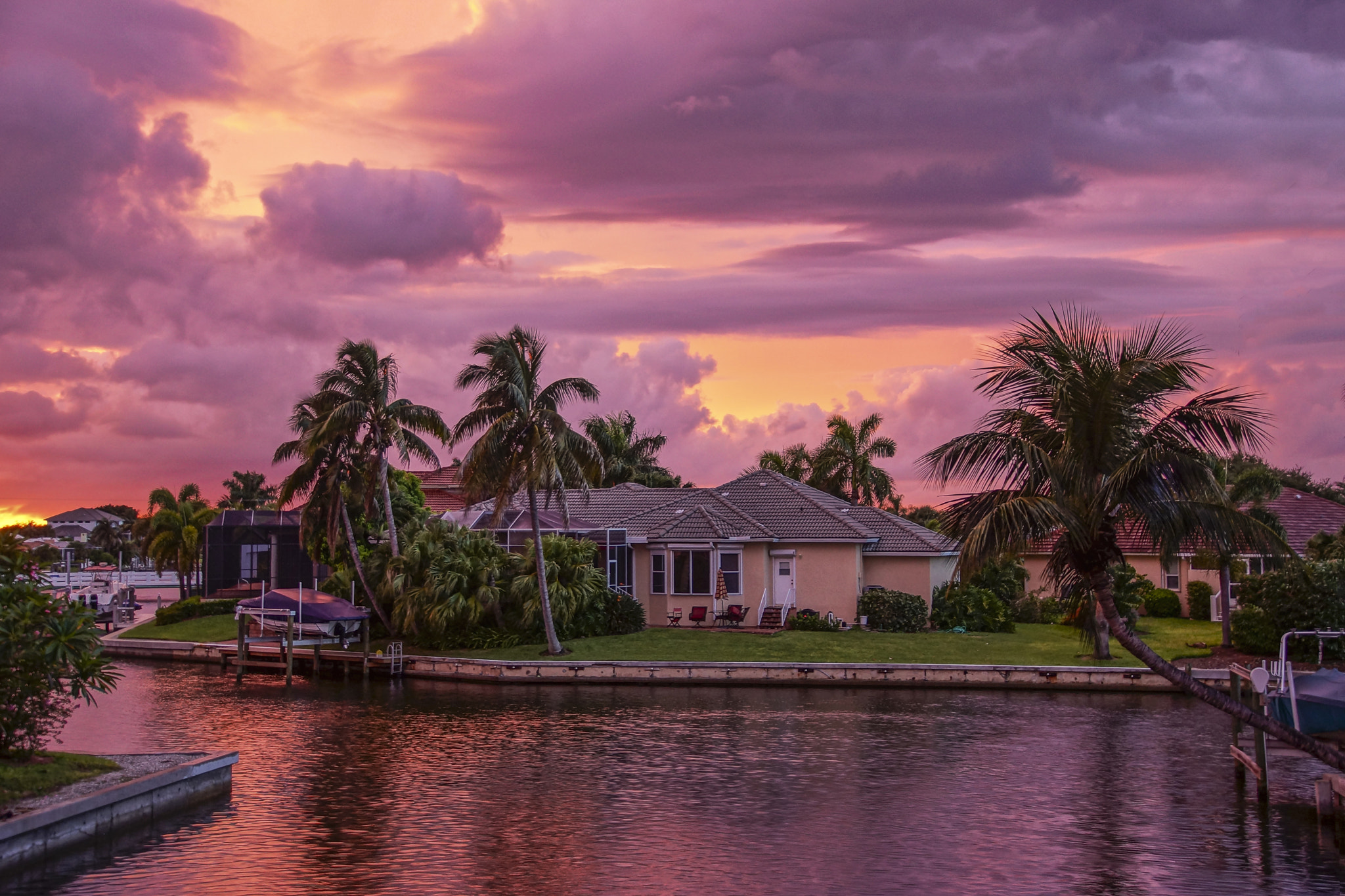 Sony SLT-A77 + DT 18-270mm F3.5-6.3 sample photo. Ft maiers/florida after the rain photography