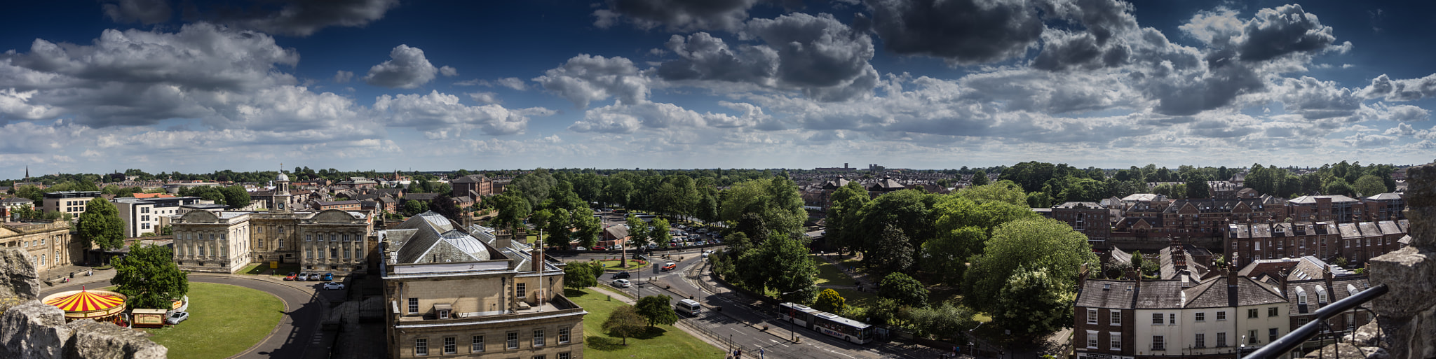 Canon EF-S 18-55mm F3.5-5.6 sample photo. York city from clifford's tower. photography