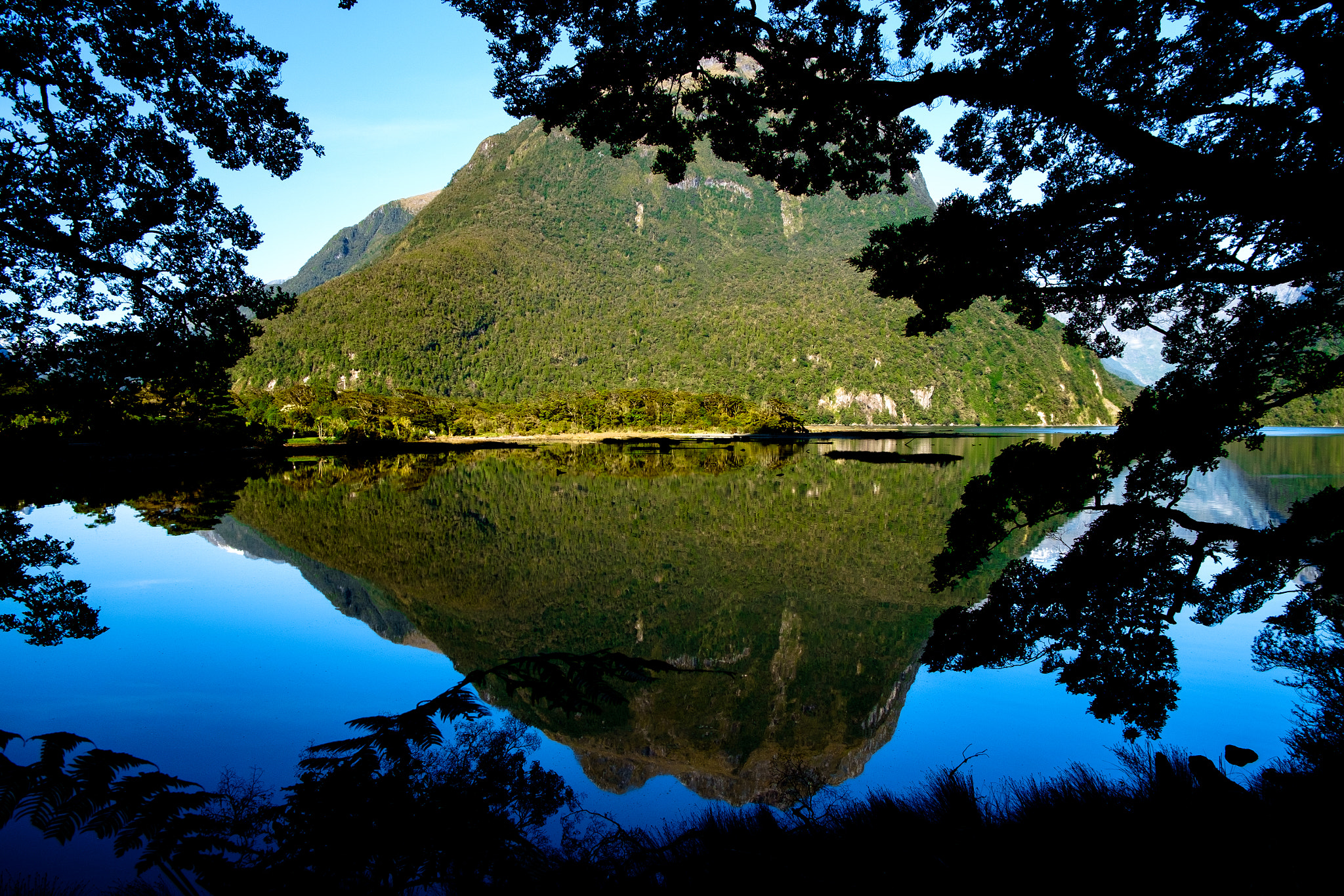 Fujifilm XC 16-50mm F3.5-5.6 OIS II sample photo. Mountain mirror photography