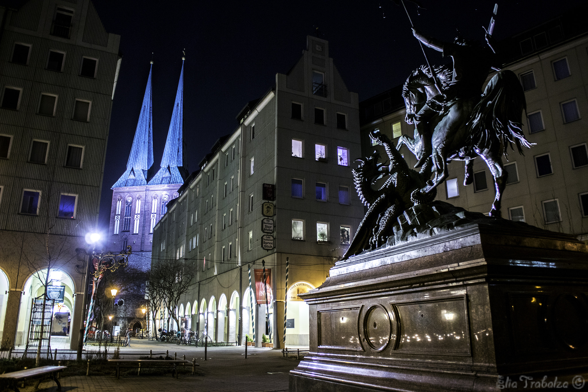 Nikon 1 J4 sample photo. Nikolaikirche photography