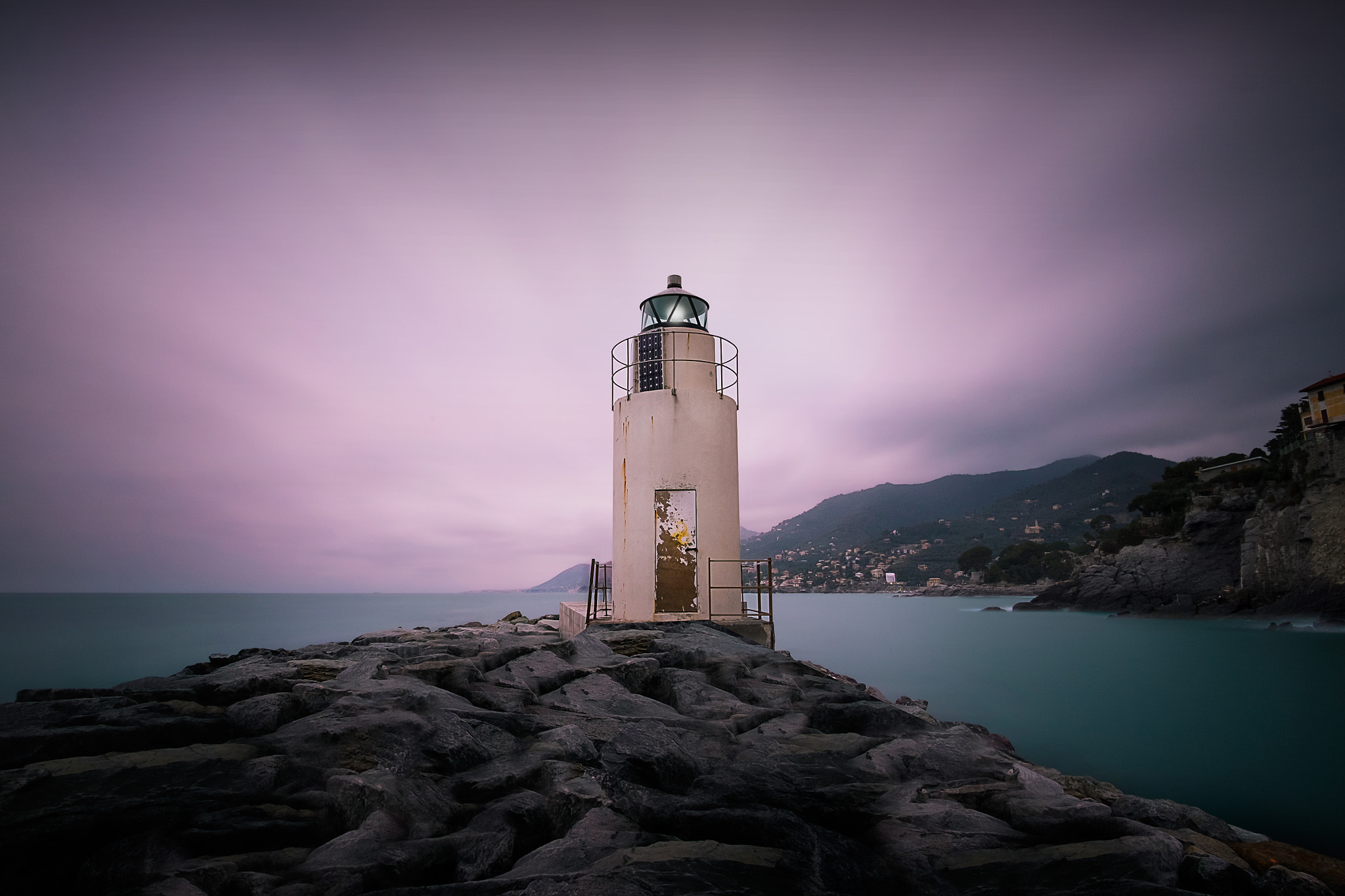 12,0 mm sample photo. Lighthouse photography