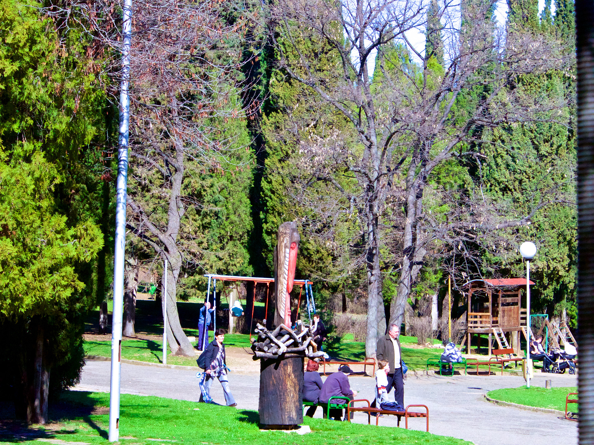 Panasonic Lumix DMC-GH4 sample photo. Парк Аязмото Стара Загора photography