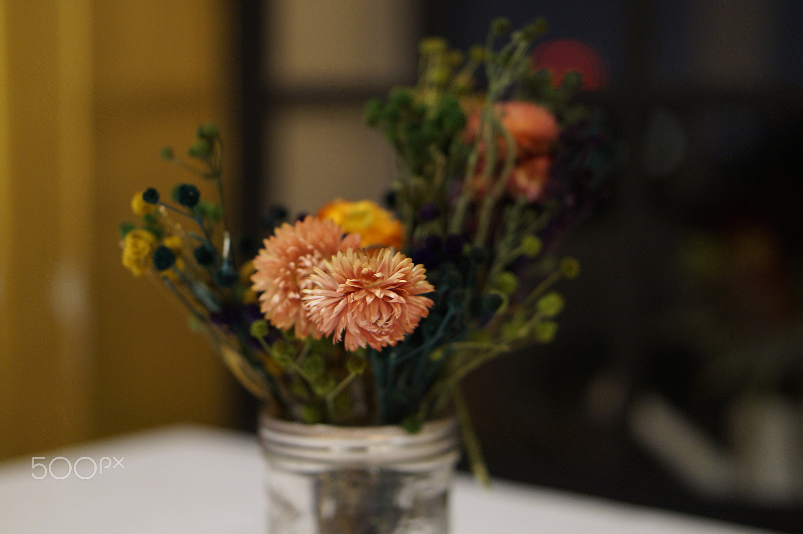 Sony E 50mm F1.8 OSS sample photo. Dinner's flower photography