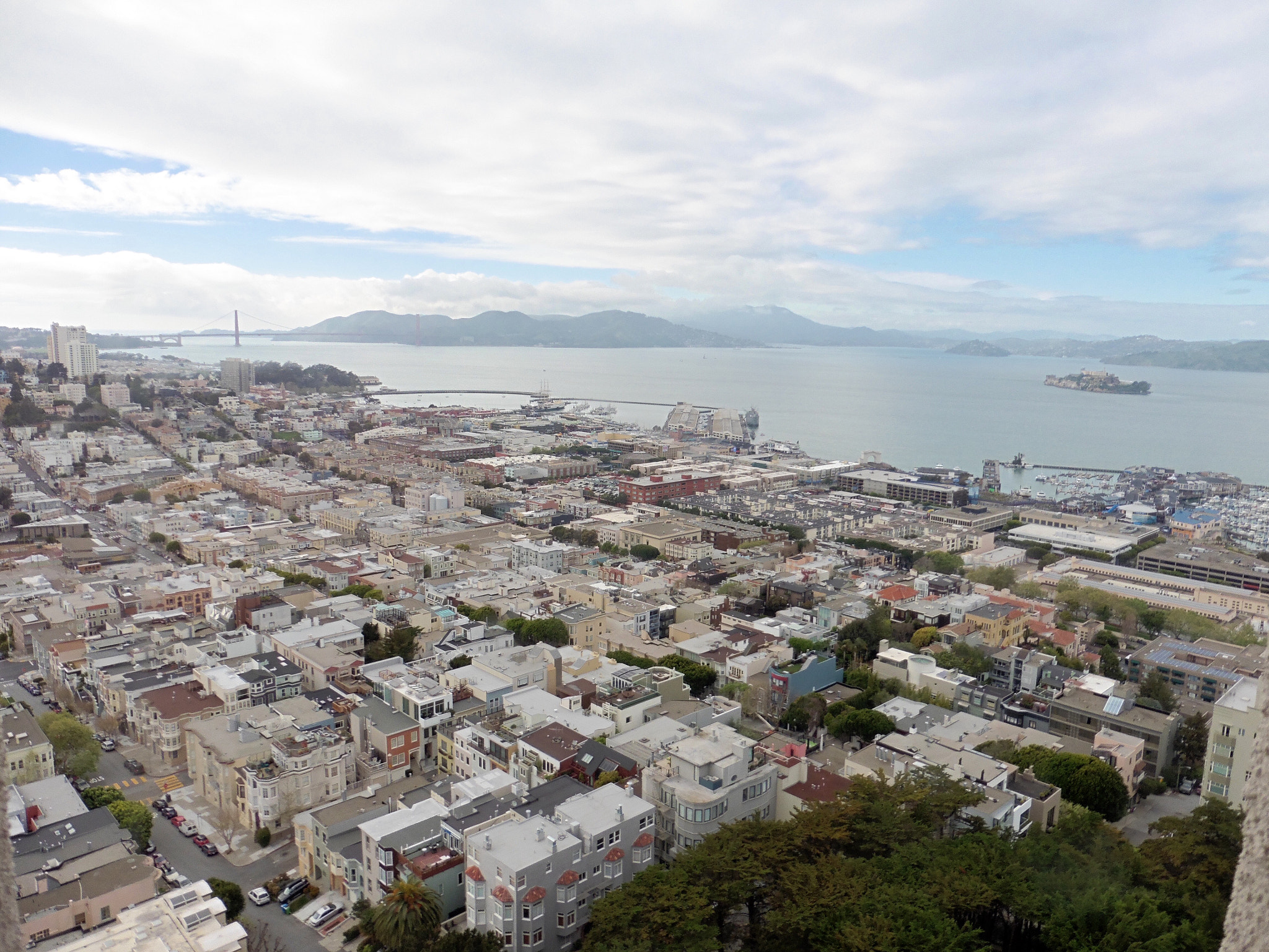 Panasonic DMC-ZS35 sample photo. View from coit tower photography