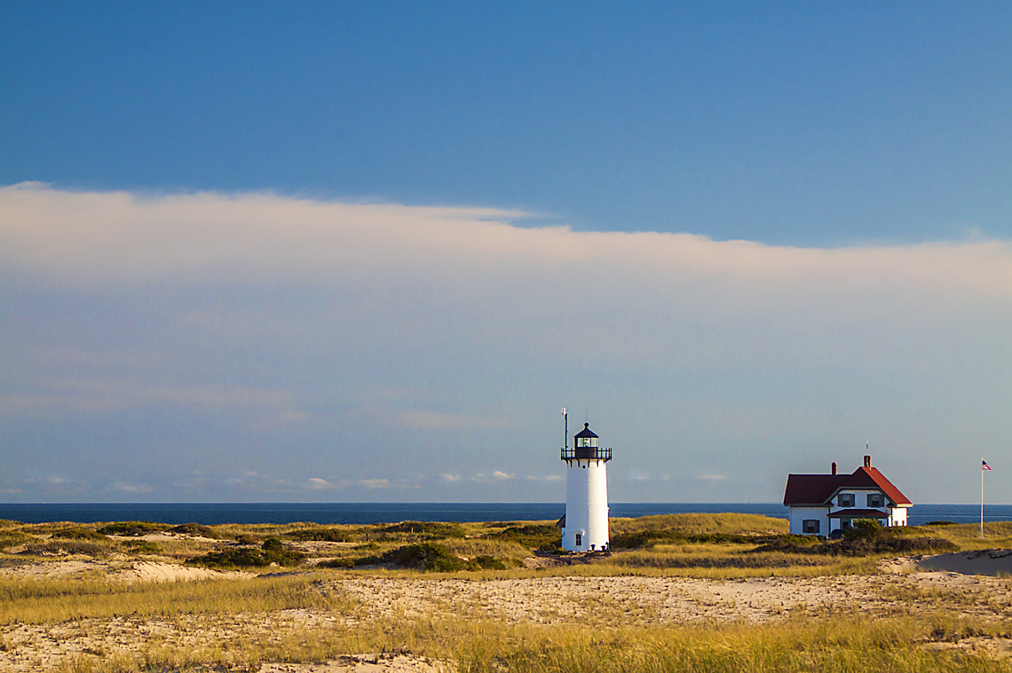 Canon EF 28-80mm f/3.5-5.6 sample photo. Race point lighthouse, cape cod photography