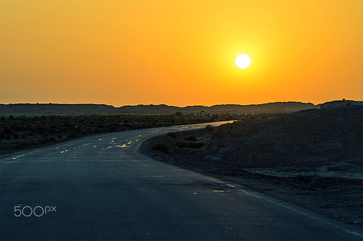 Nikon Df sample photo. Sunset photography