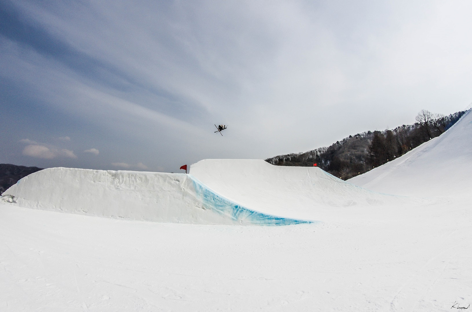 Pentax K-5 sample photo. Freeski air photography