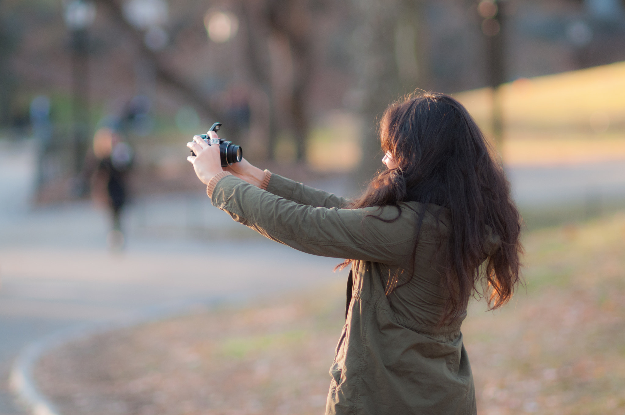 AF DC-Nikkor 135mm f/2D sample photo. Smile photography