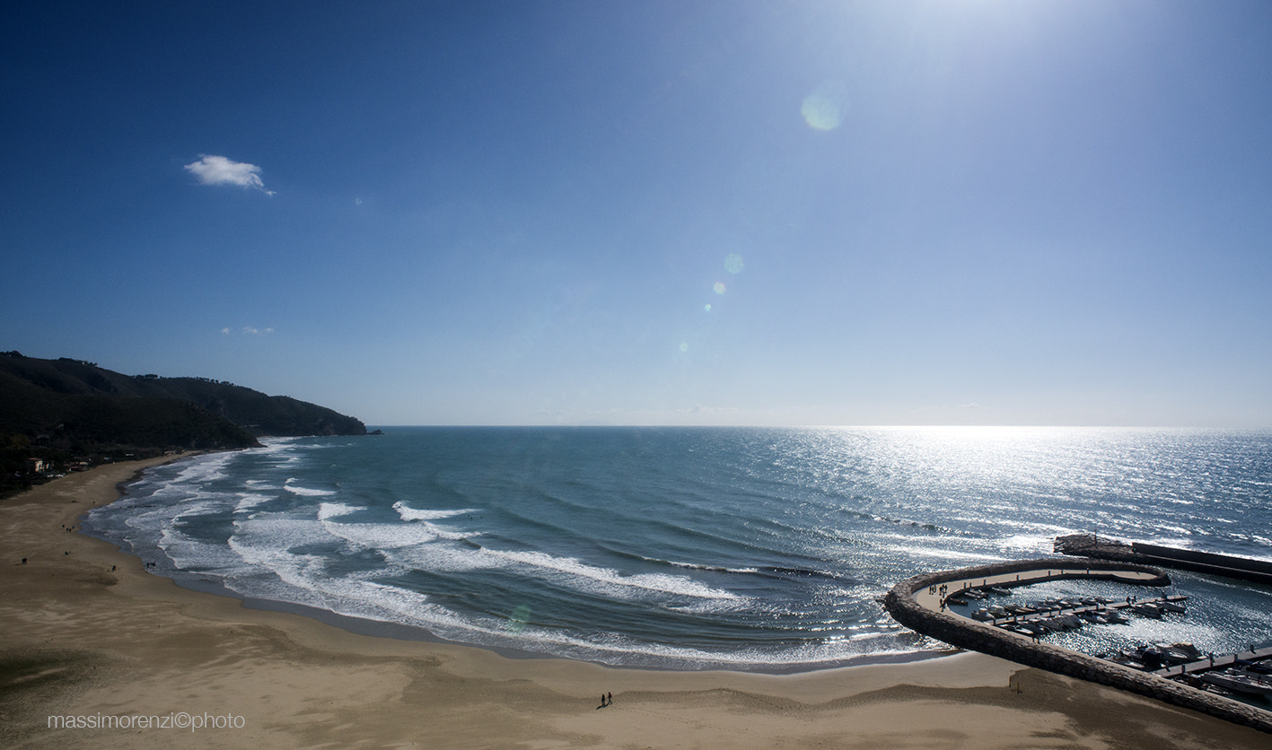 Nikon D800 + AF Nikkor 20mm f/2.8 sample photo. Sperlonga - lazio, italy photography