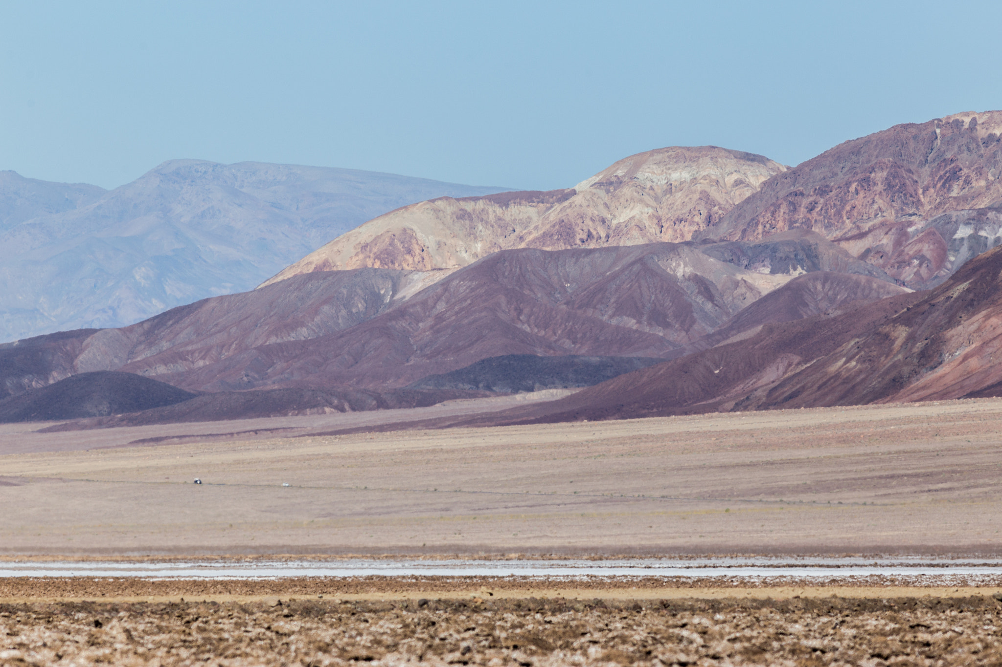 Canon EOS 6D + Canon EF 400mm F5.6L USM sample photo. Devil's golf course, death valley 1 photography