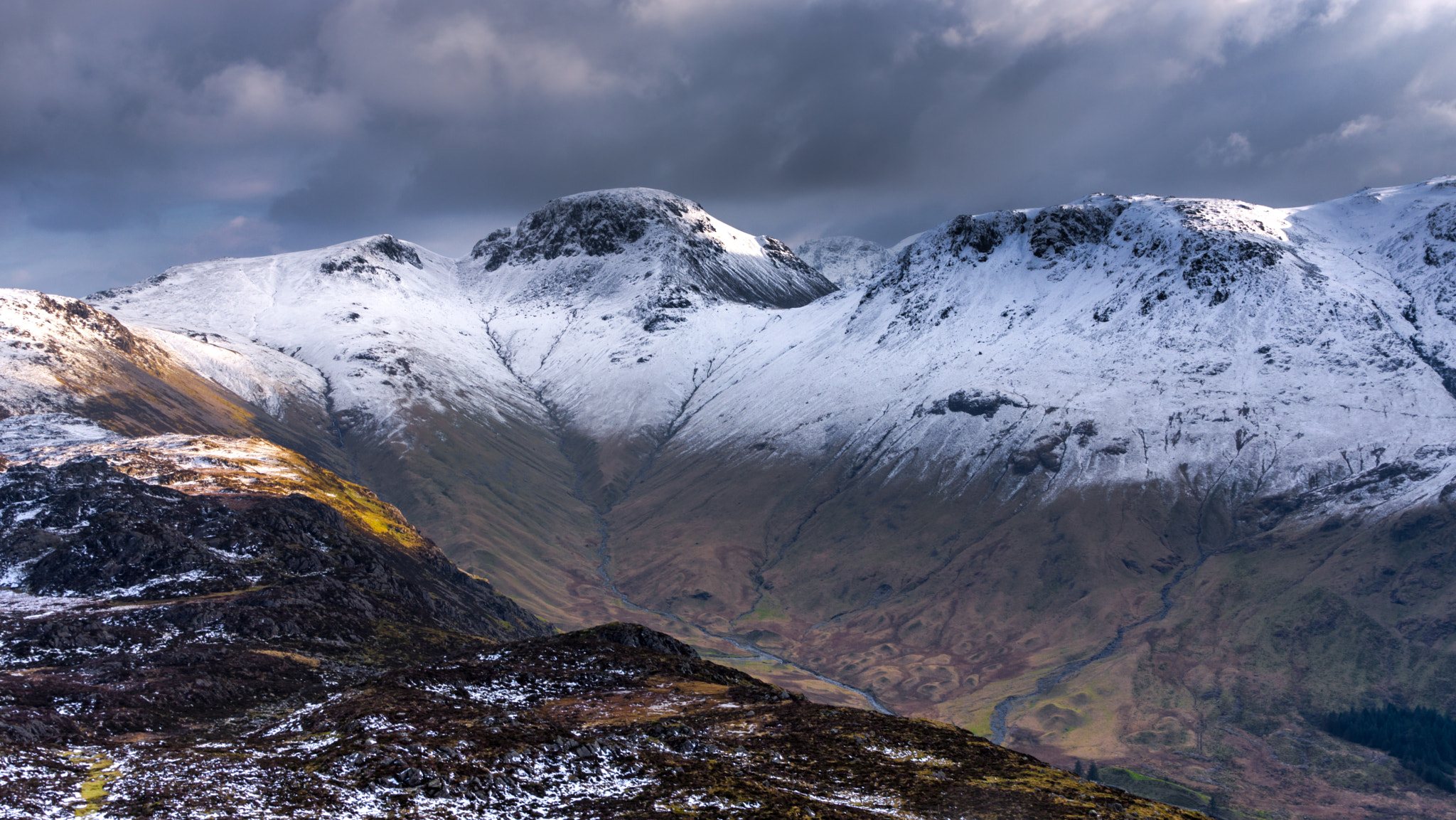 Sony Alpha NEX-7 + 24-70mm F4 ZA OSS sample photo. Valley to mountain top photography