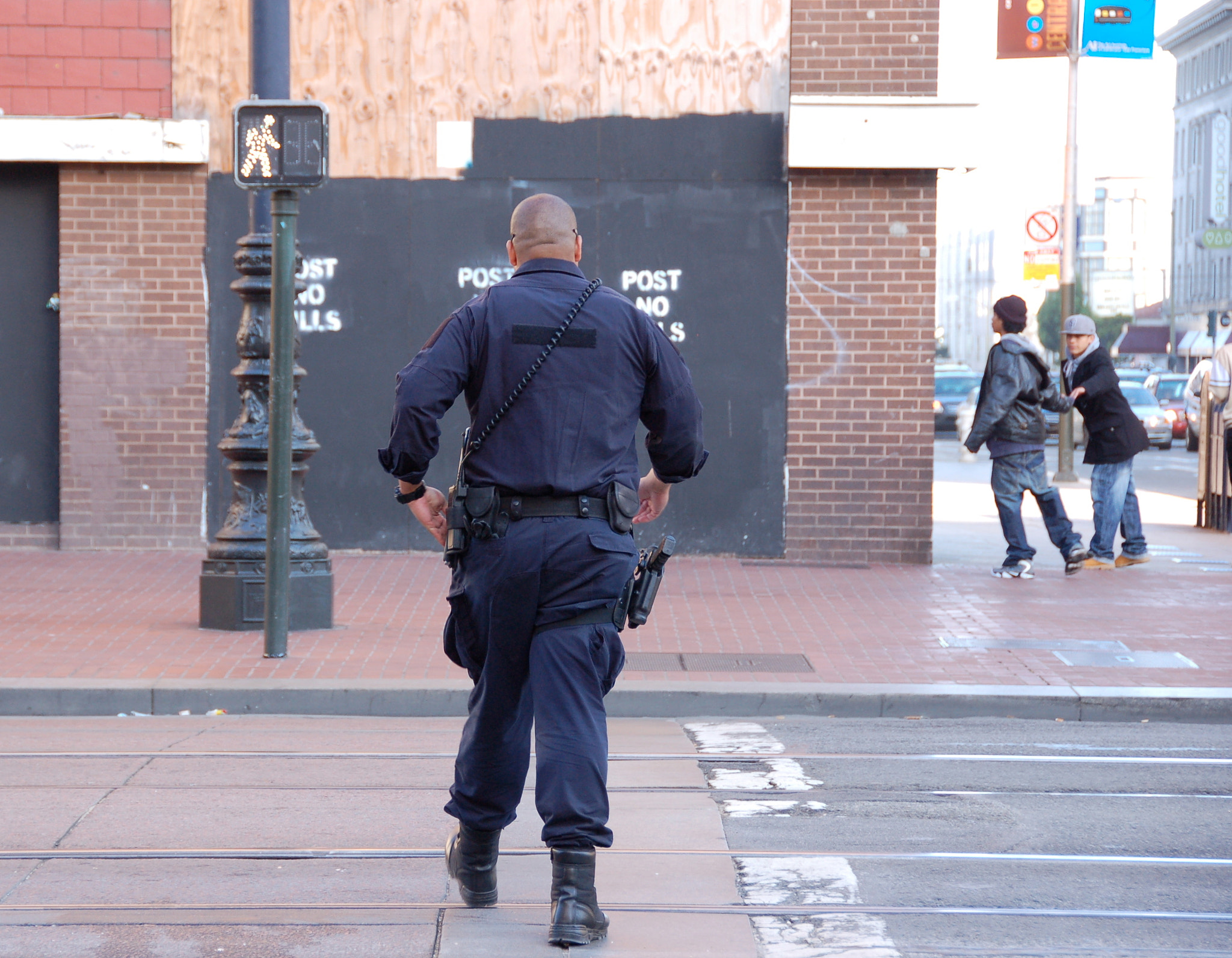Nikon D50 sample photo. San francisco la police veille ! photography