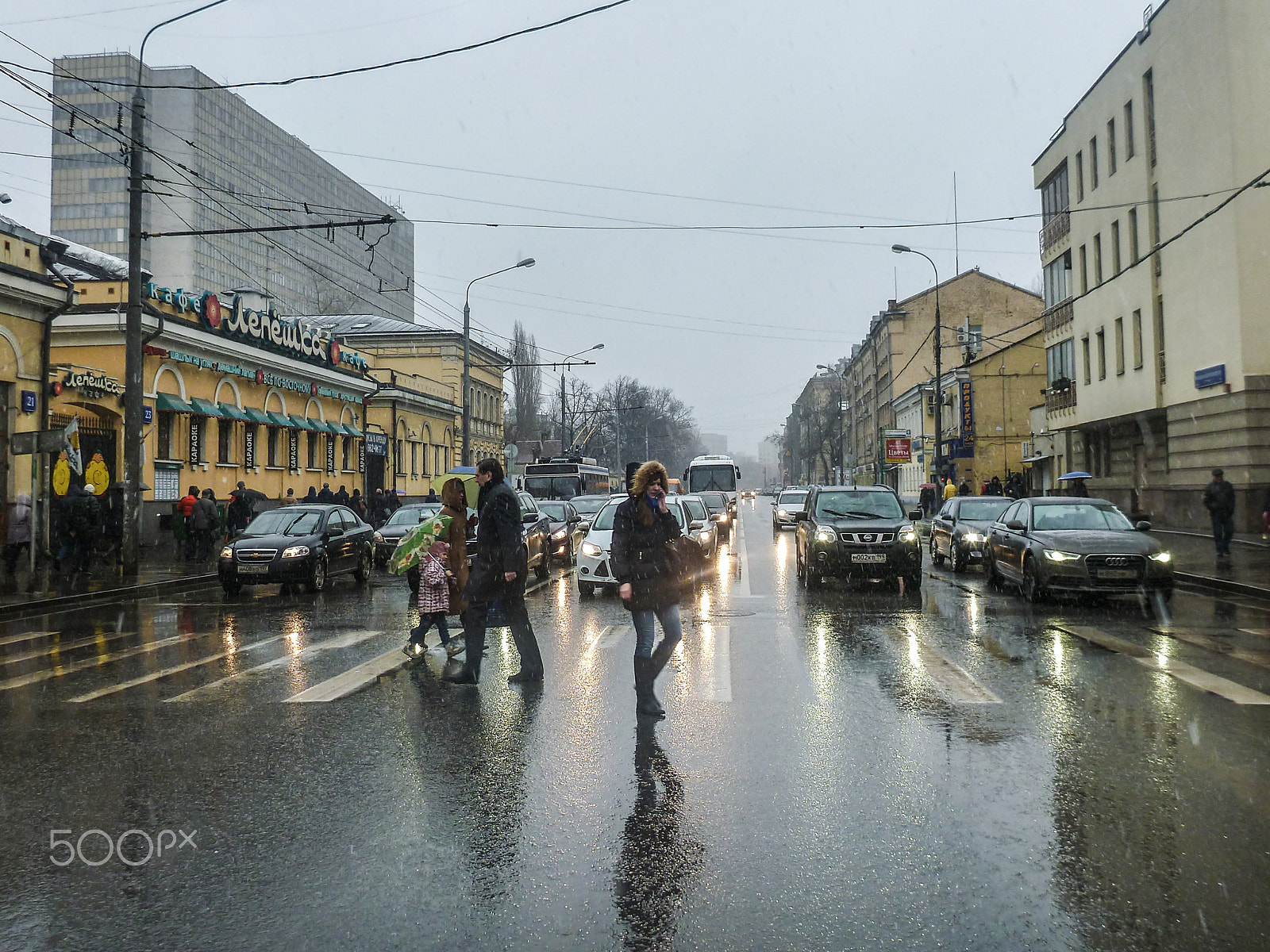 Panasonic DMC-FT4 sample photo. 8th step / rainy photography