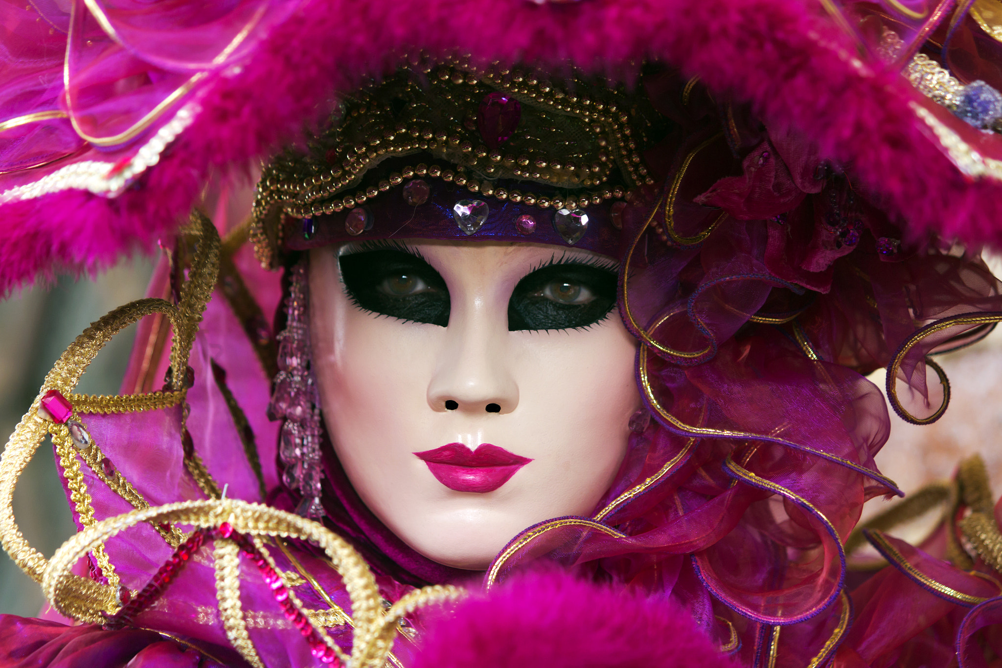 Canon EF 70-200mm F2.8L USM sample photo. Venice carnival photography