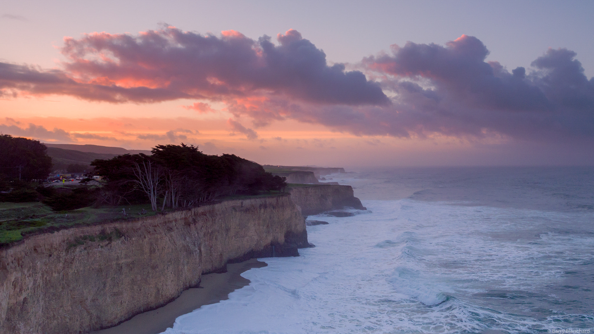 DJI FC550RAW + OLYMPUS M.12mm F2.0 sample photo. Davenport sunrise © barry blanchard photography