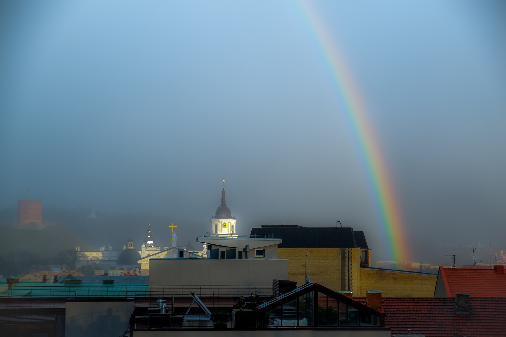 Nikon D3 sample photo. Rainbow photography