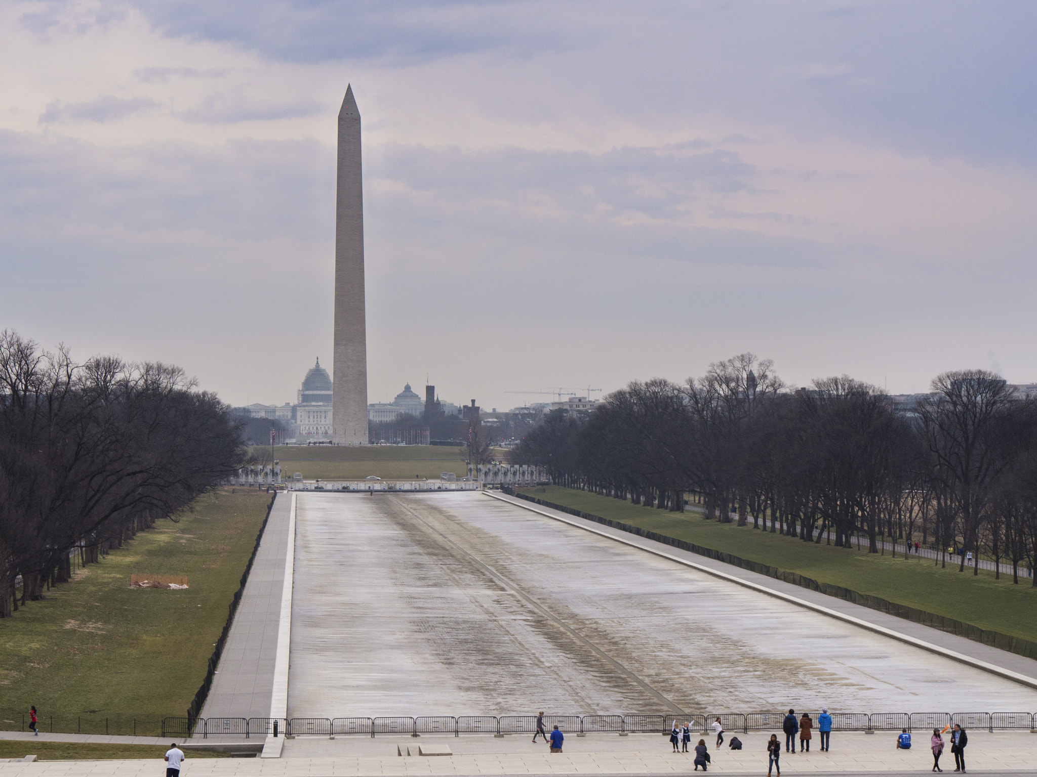 Panasonic Lumix DMC-GH3 sample photo. Empty reflecting pool photography